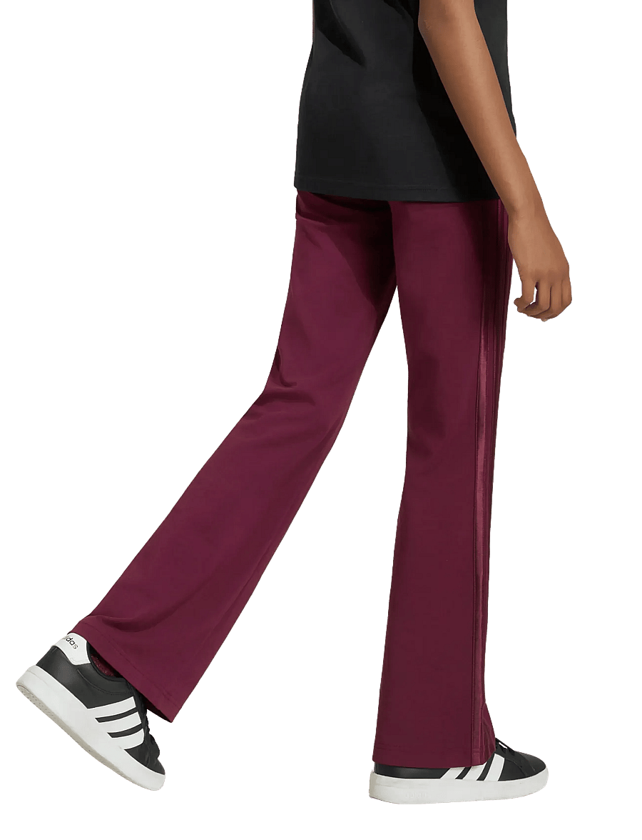 adidas Sportswear - JG SATIN FL LEG - strumpfhosen - maroon/maroon - 5