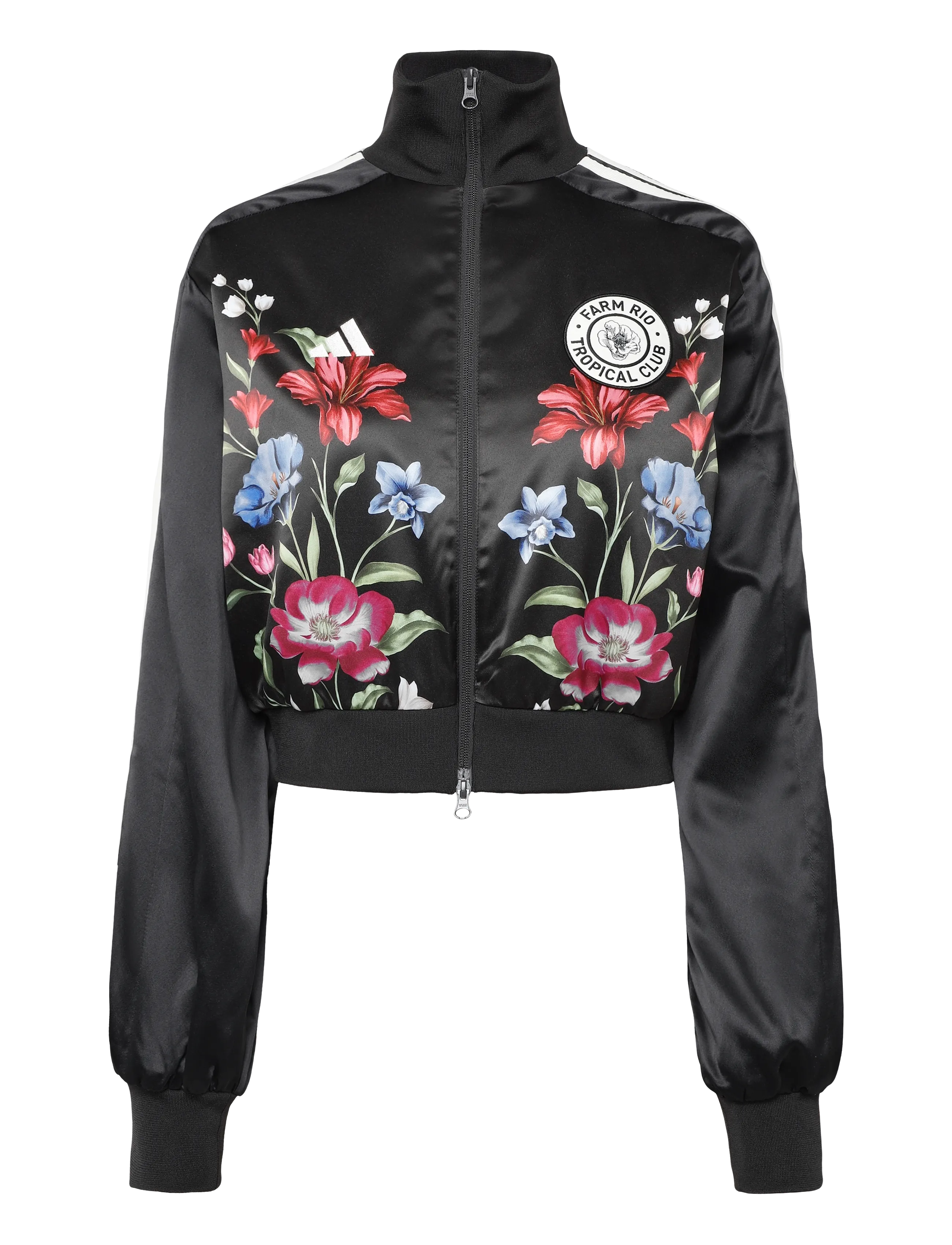 adidas Sportswear FARM PRM JKT - adidas Sportswear - BLACK/CREWHT/CRAGRN / black