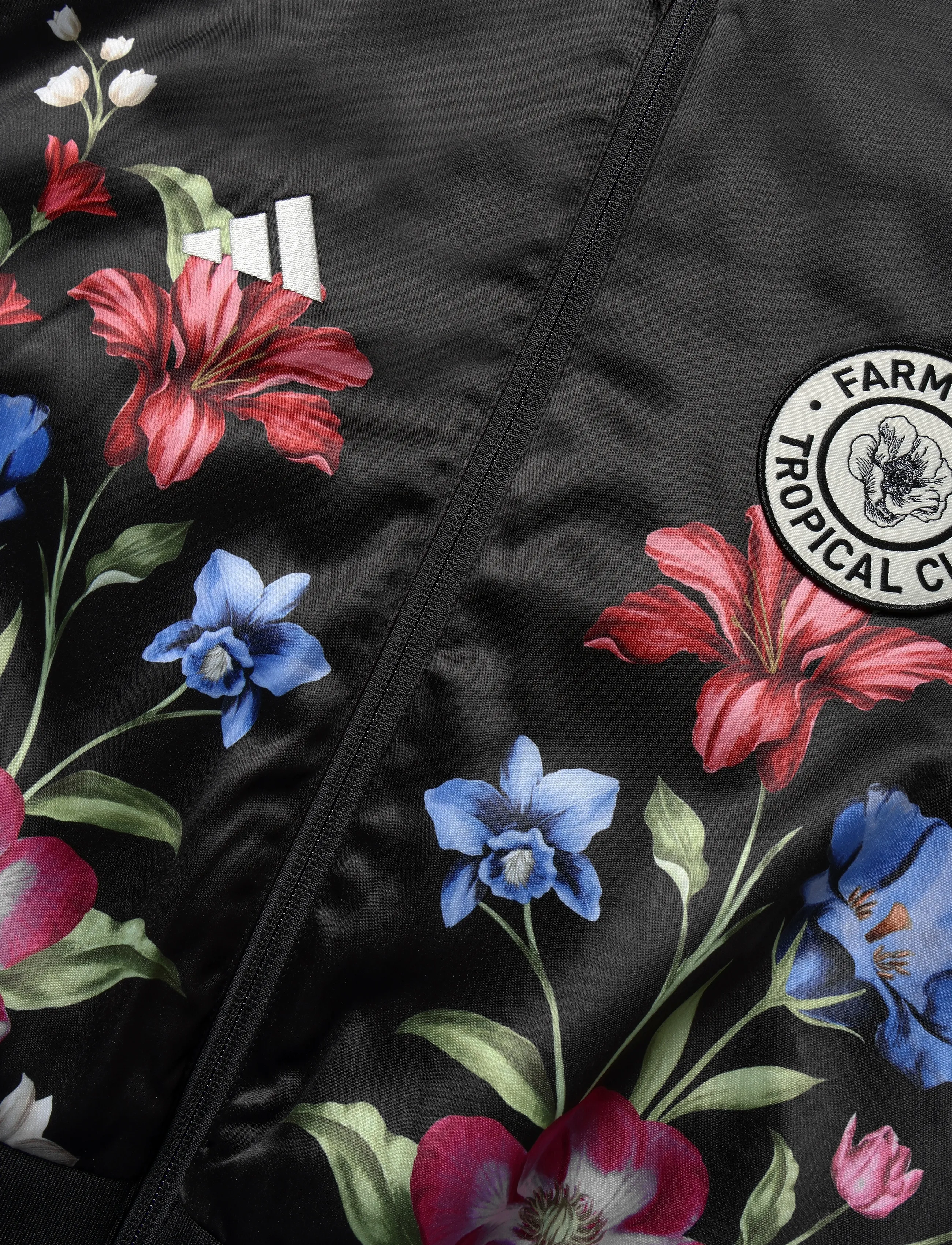 adidas Sportswear - FARM PRM JKT - sports jackets - black/crewht/cragrn - 3
