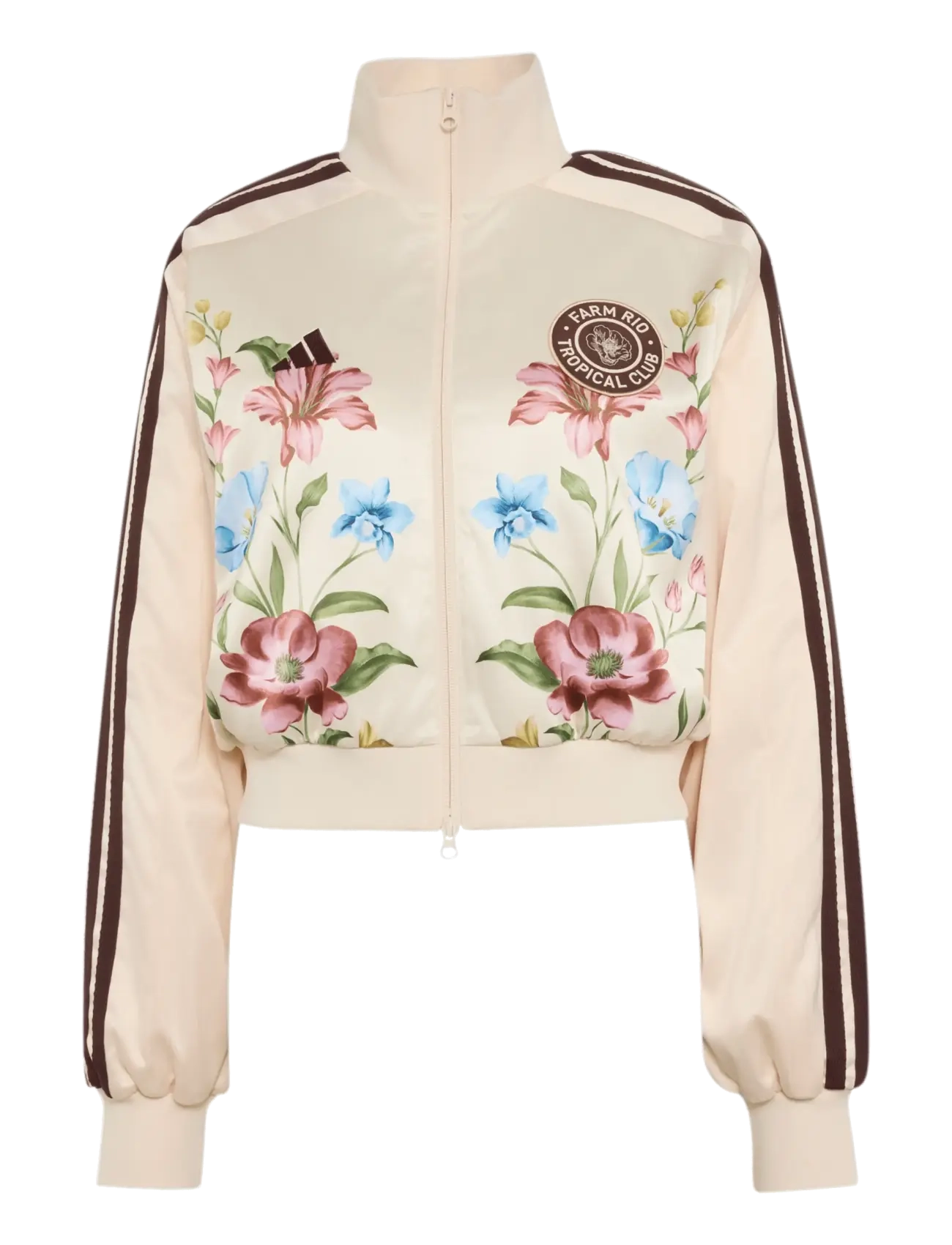 adidas Sportswear FARM PRM JKT - Sportstyle - ECRTIN/SHABRN/CRAGRN / cream