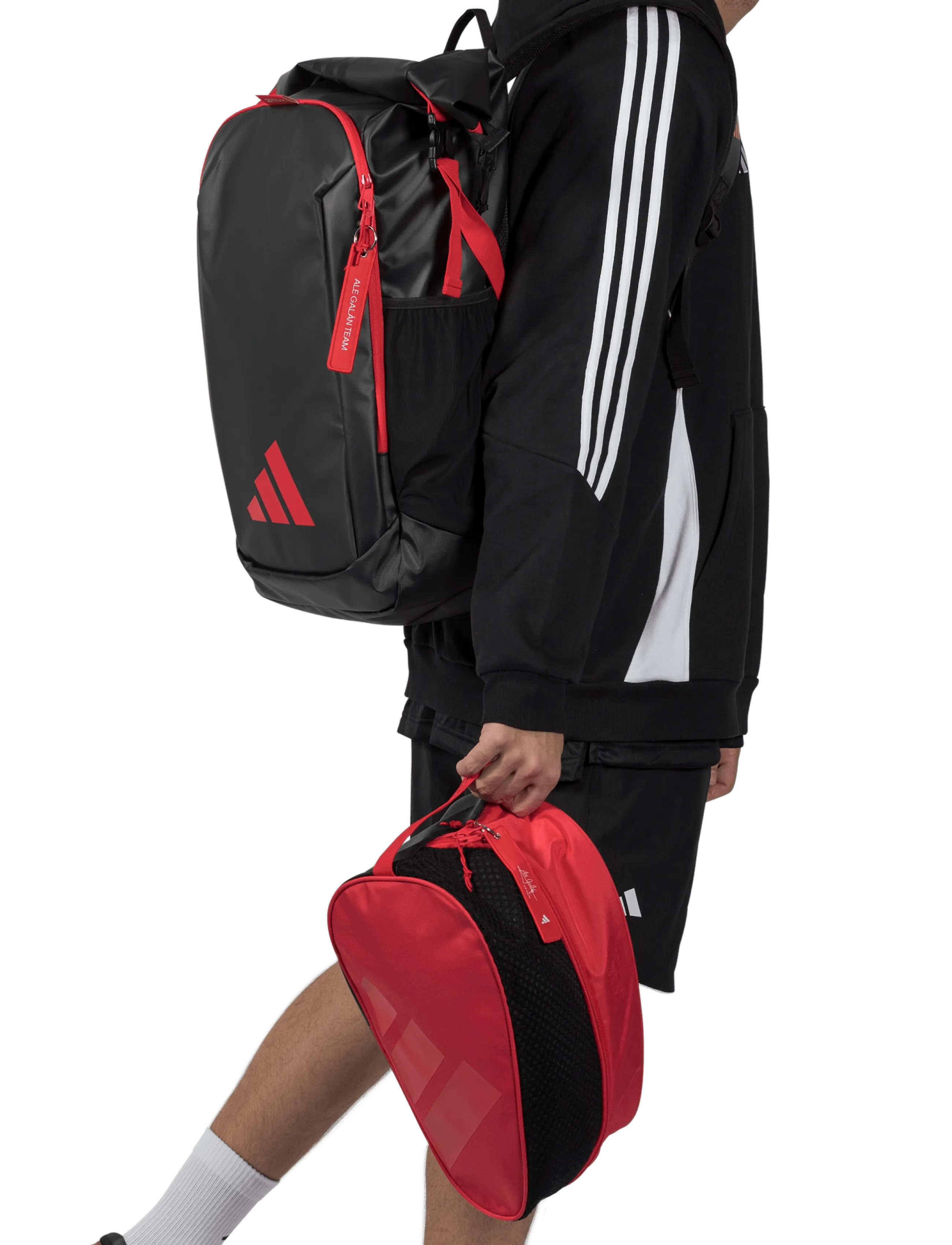 adidas Tennis - BACKPACK MULTIGAME 2026 - black/red - 3