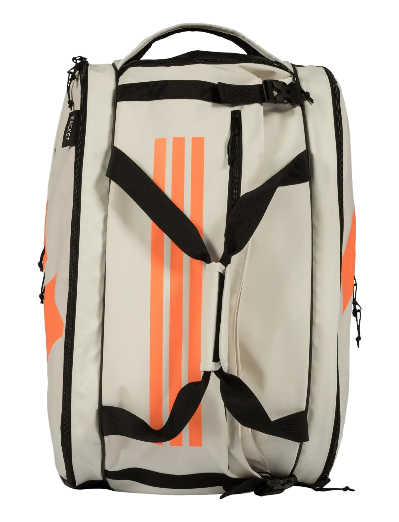 adidas Tennis RACKET BAG MULTIGAME 2026 - Ketchere & Udstyr - OFFWHITE/ORANGE / cream