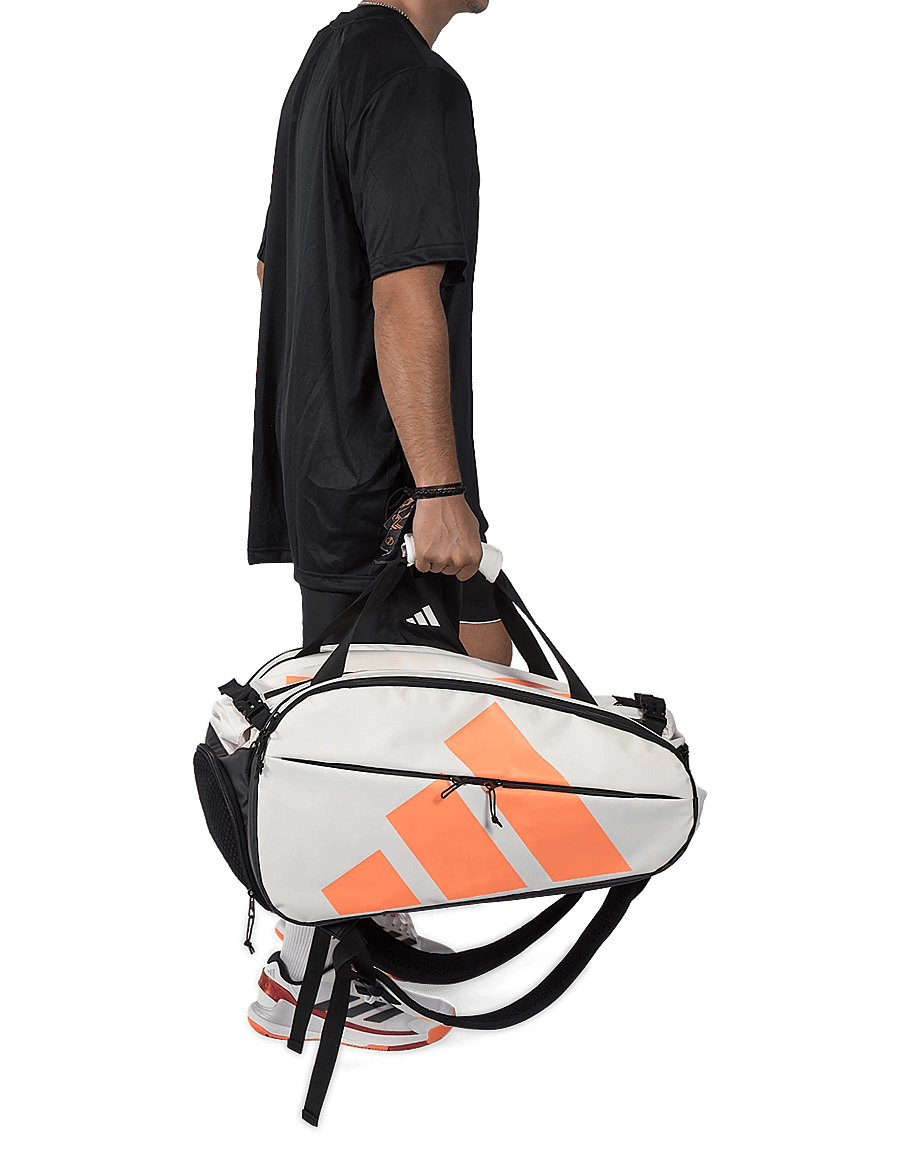adidas Tennis - RACKET BAG MULTIGAME 2026 - ketsjersporttasker - offwhite/orange - 0