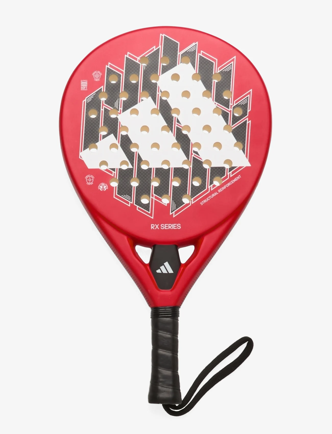 adidas Performance - Rx Series Red - padel rackets - black/red - 0