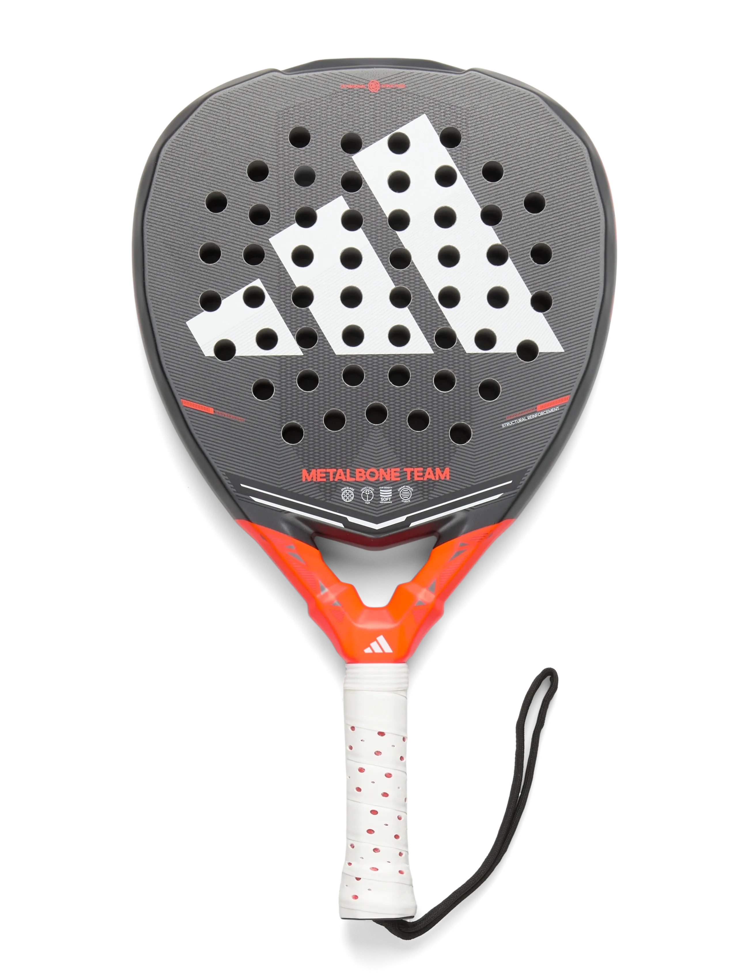 adidas Tennis METALBONE TEAM 2026 - Racketar & utrustning - BLACK/RED / multi