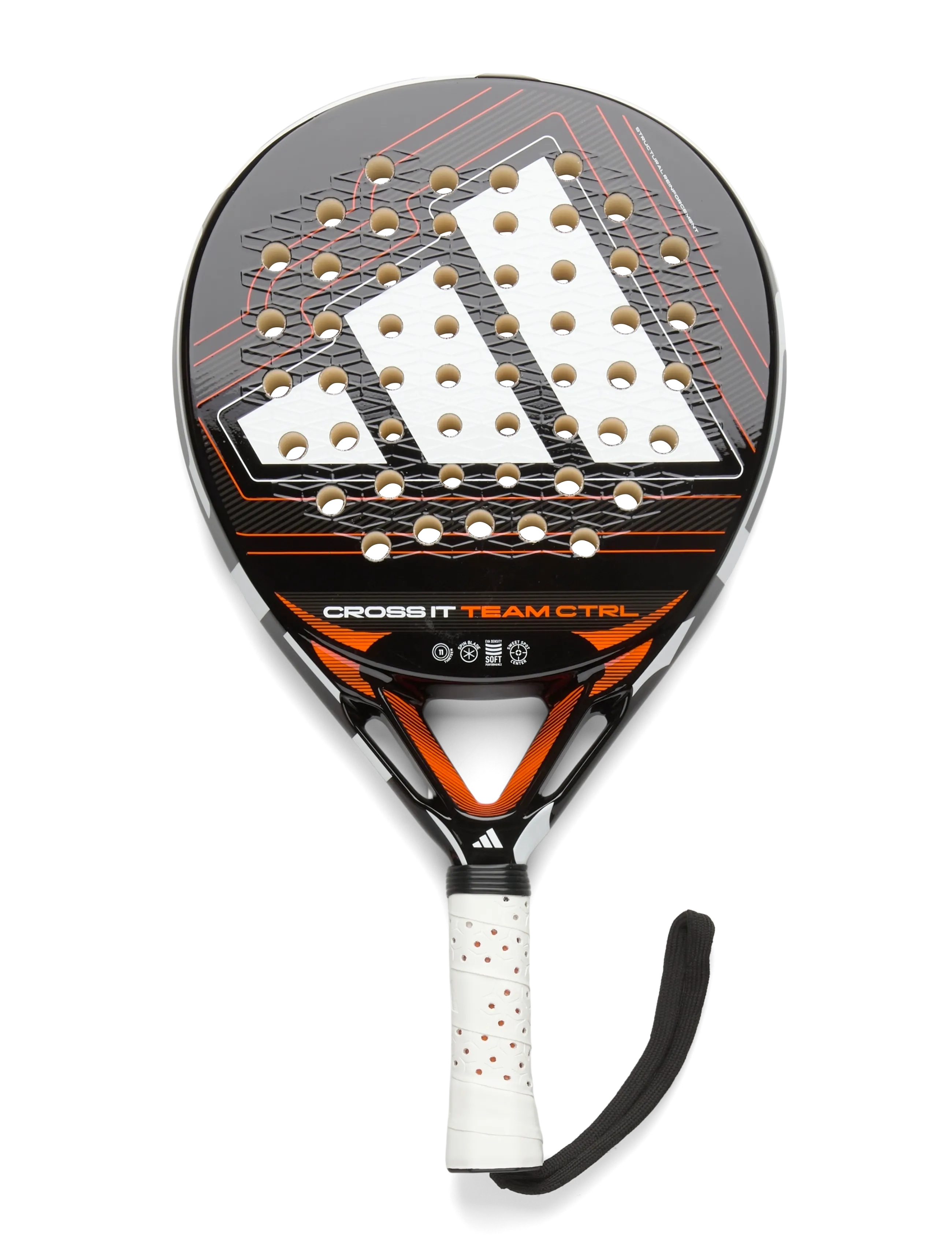 adidas Tennis CROSS IT TEAM CTRL 2026 - adidas Performance - BALCK/WHITE / black