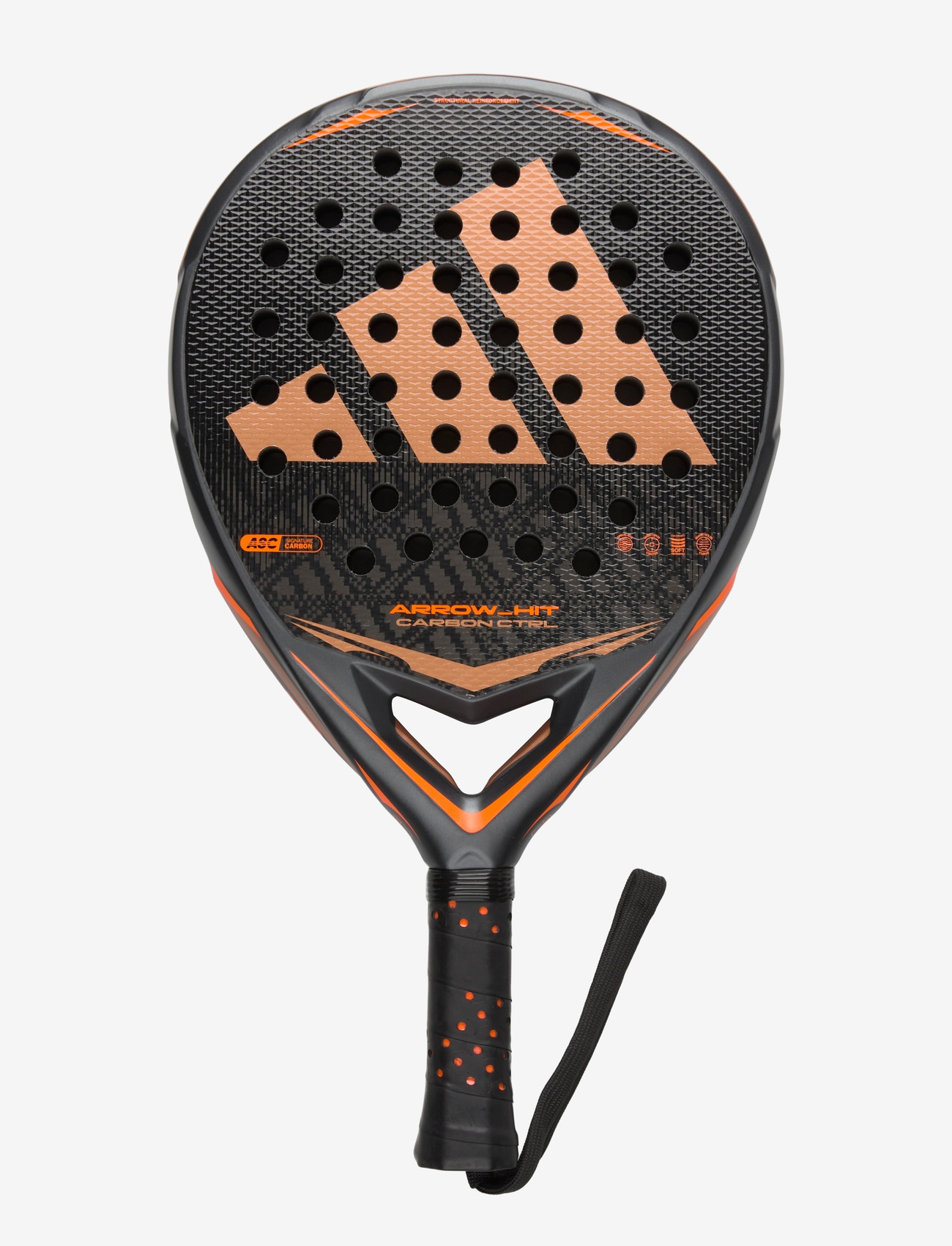 adidas Tennis - ARROW HIT CARBON CTRL 2026 - padelracket - anthracite/orange - 0