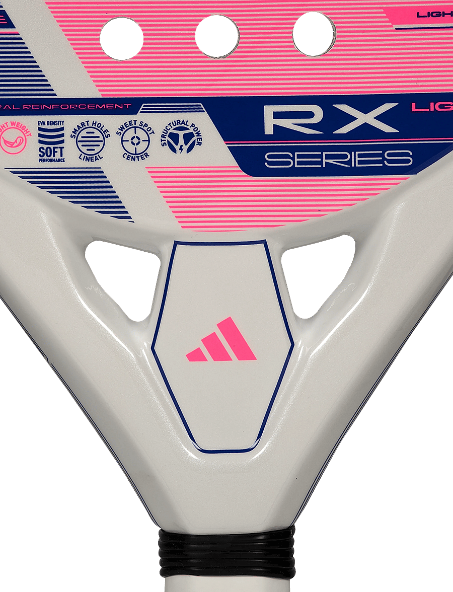 adidas Tennis - RX SERIES LIGHT 2026 - padelschläger - white/pink - 5
