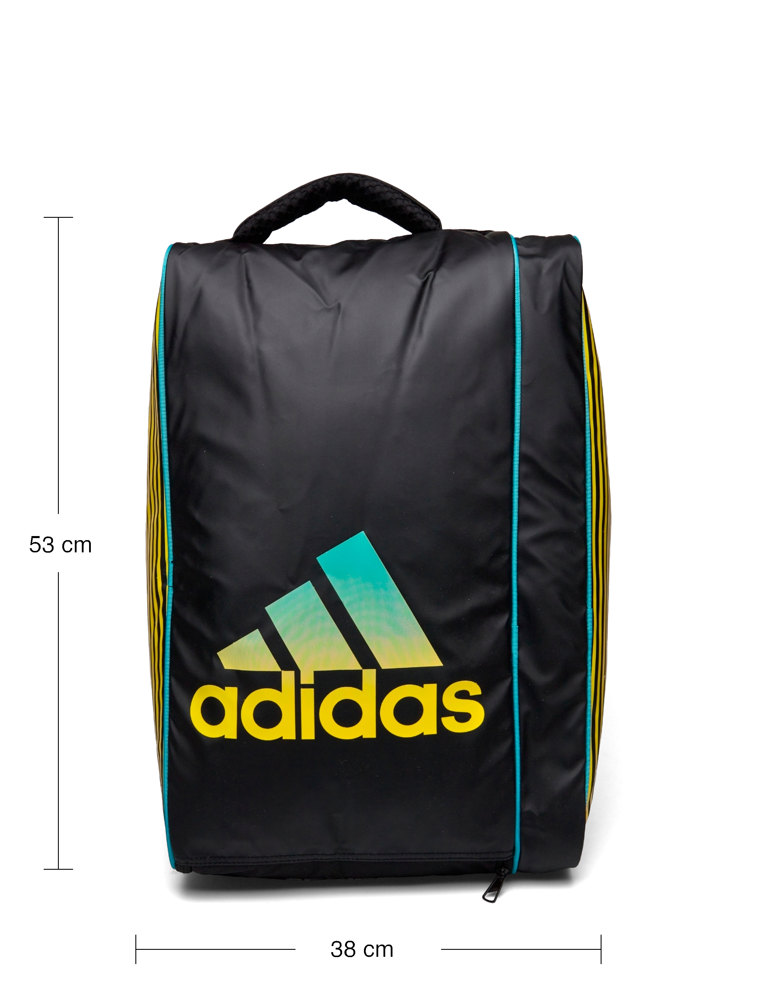 adidas Performance - Racket Bag TOUR - u21/black/yello - 4