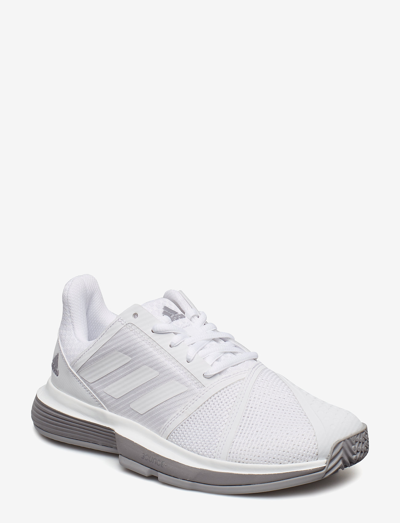 adidas Performance - COURTJAM W - ftwwht/ftwwht/lgrani - 0