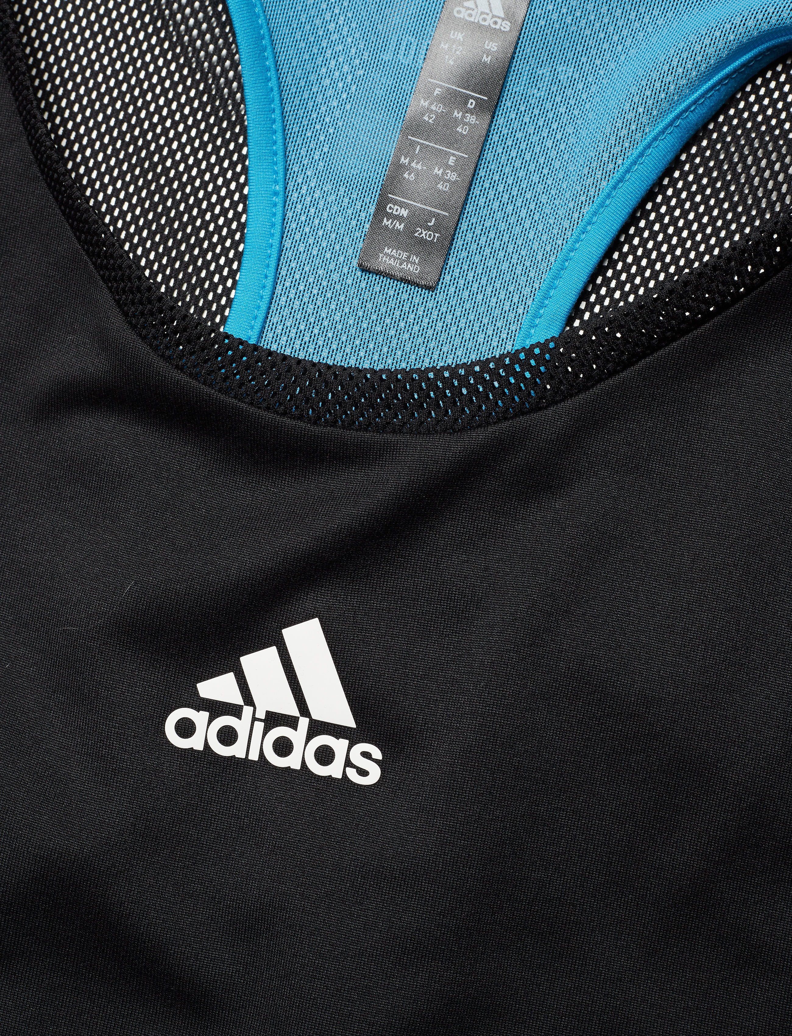 adidas Tennis - ESCOUADE TANK - black/shocya - 4