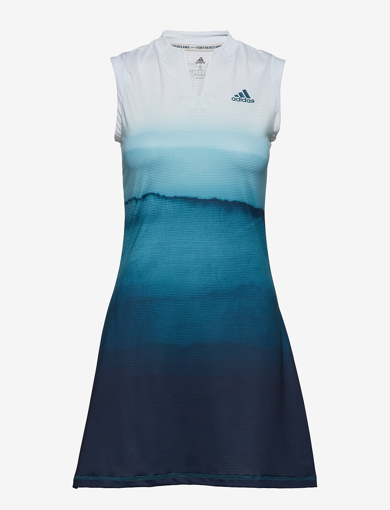 adidas Performance - PARLEY DRESS W - white/easblu - 0