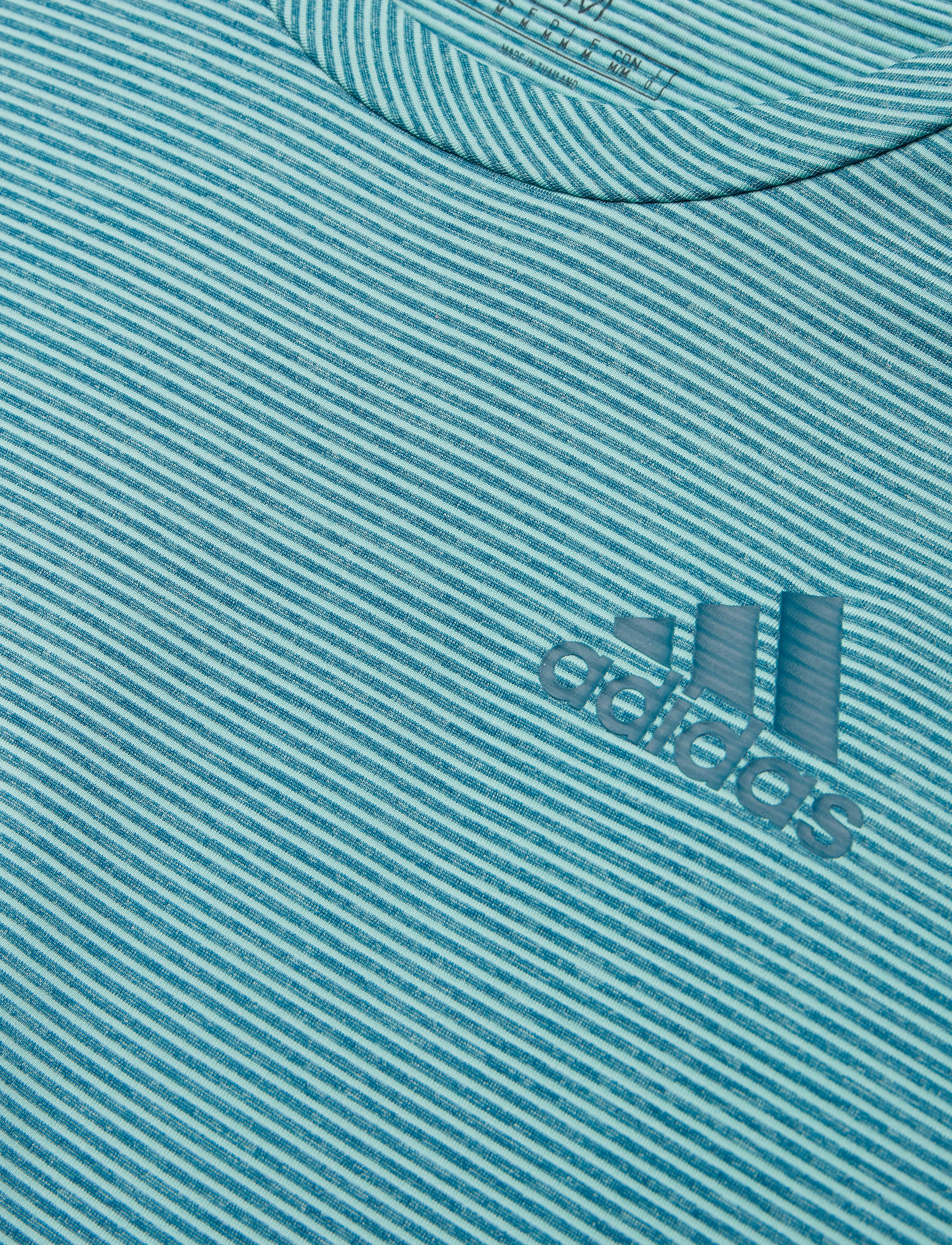 adidas Tennis - PARLEY STRIPED TEE M - bluspi/petnit - 2