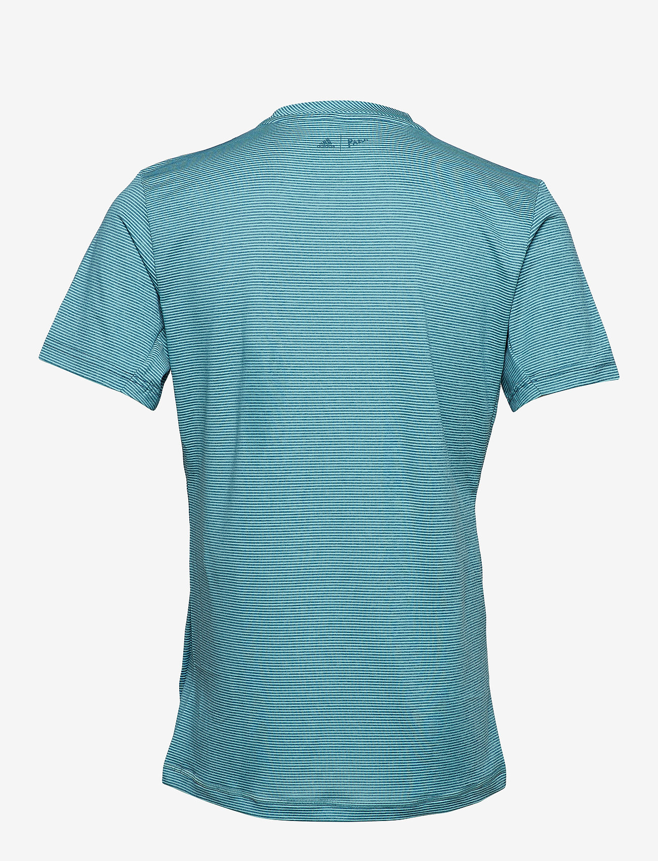 adidas Performance - PARLEY STRIPED TEE M - bluspi/petnit - 1