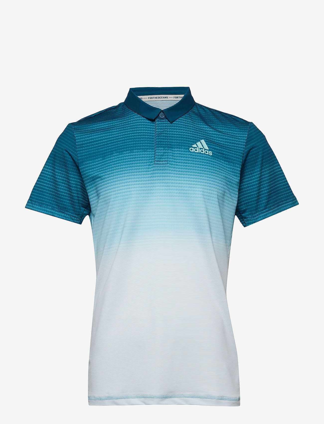 adidas Performance - PARLEY POLO M - white/easblu - 1