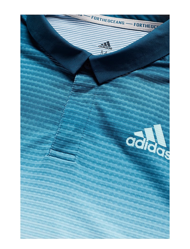 adidas Performance - PARLEY POLO M - white/easblu - 0