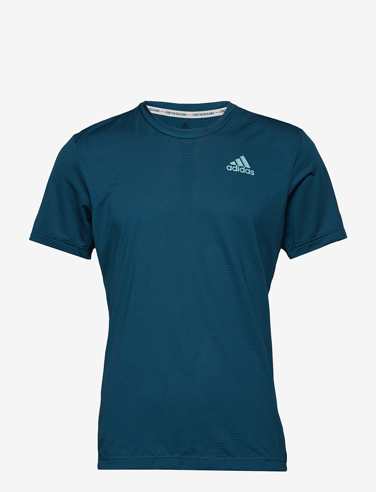 adidas Performance - PARLEY STRIPED TEE M - legink/petnit - 1