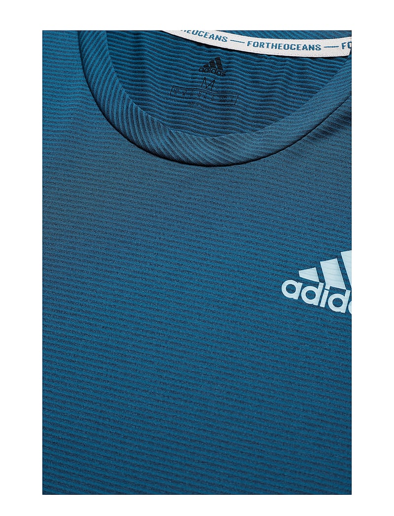 adidas Performance - PARLEY STRIPED TEE M - legink/petnit - 0