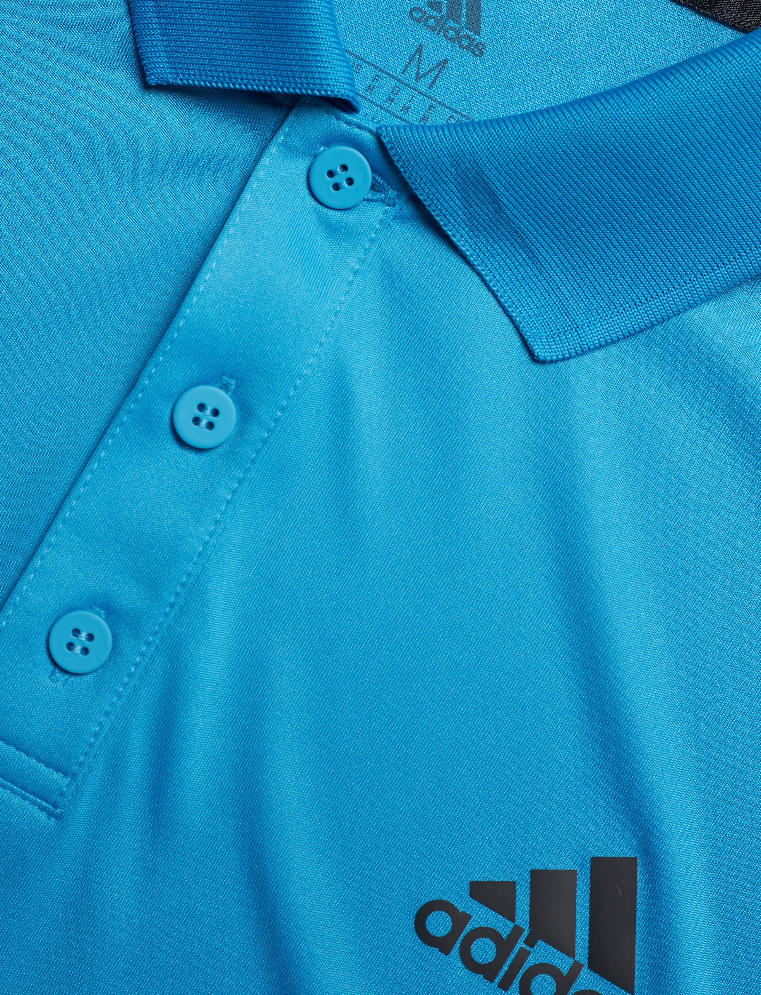 adidas Performance - CLUB 3 STRIPES POLO M - shocya/black - 4