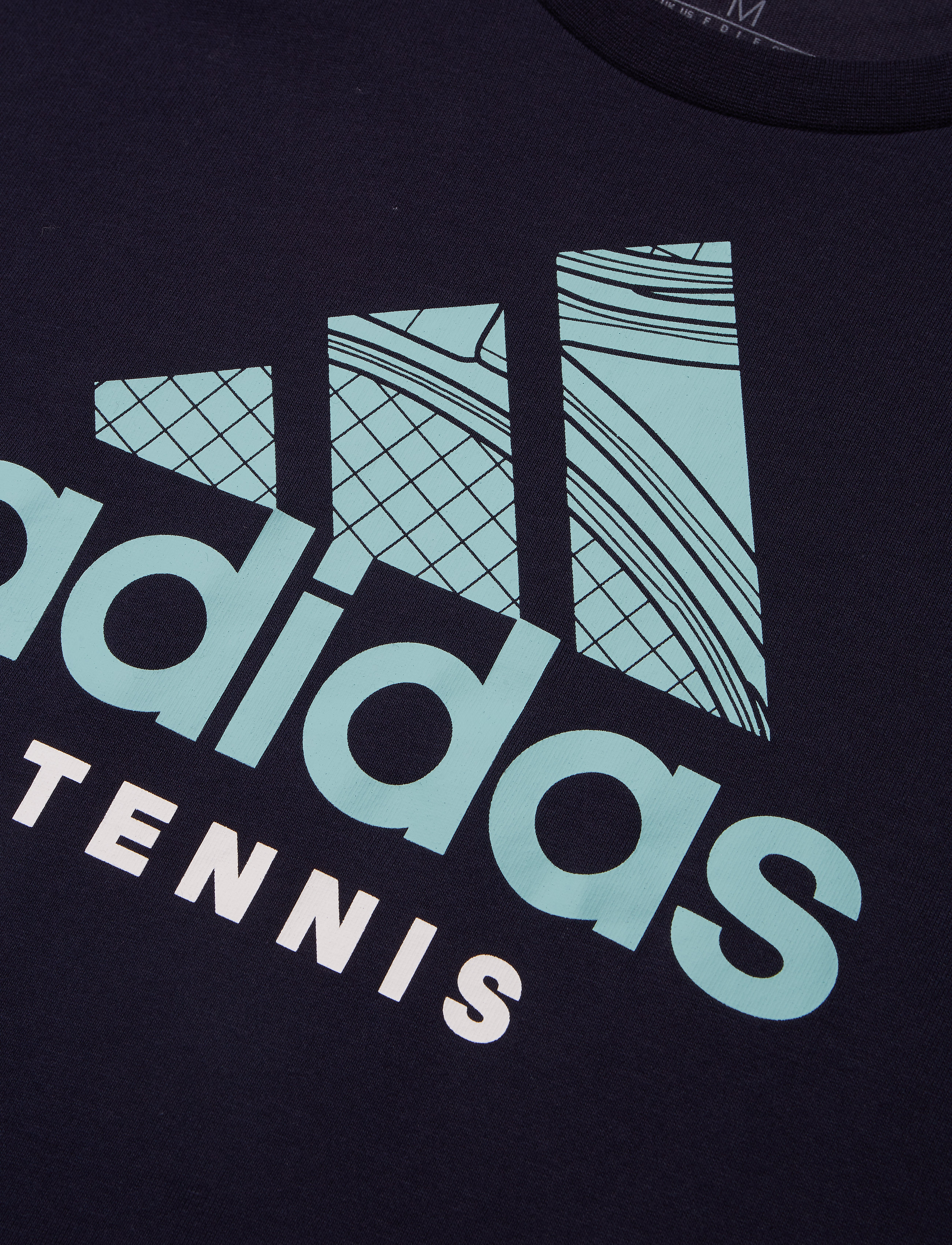 adidas Tennis - CATEGORY GRAPHIC TEE M - legink - 2
