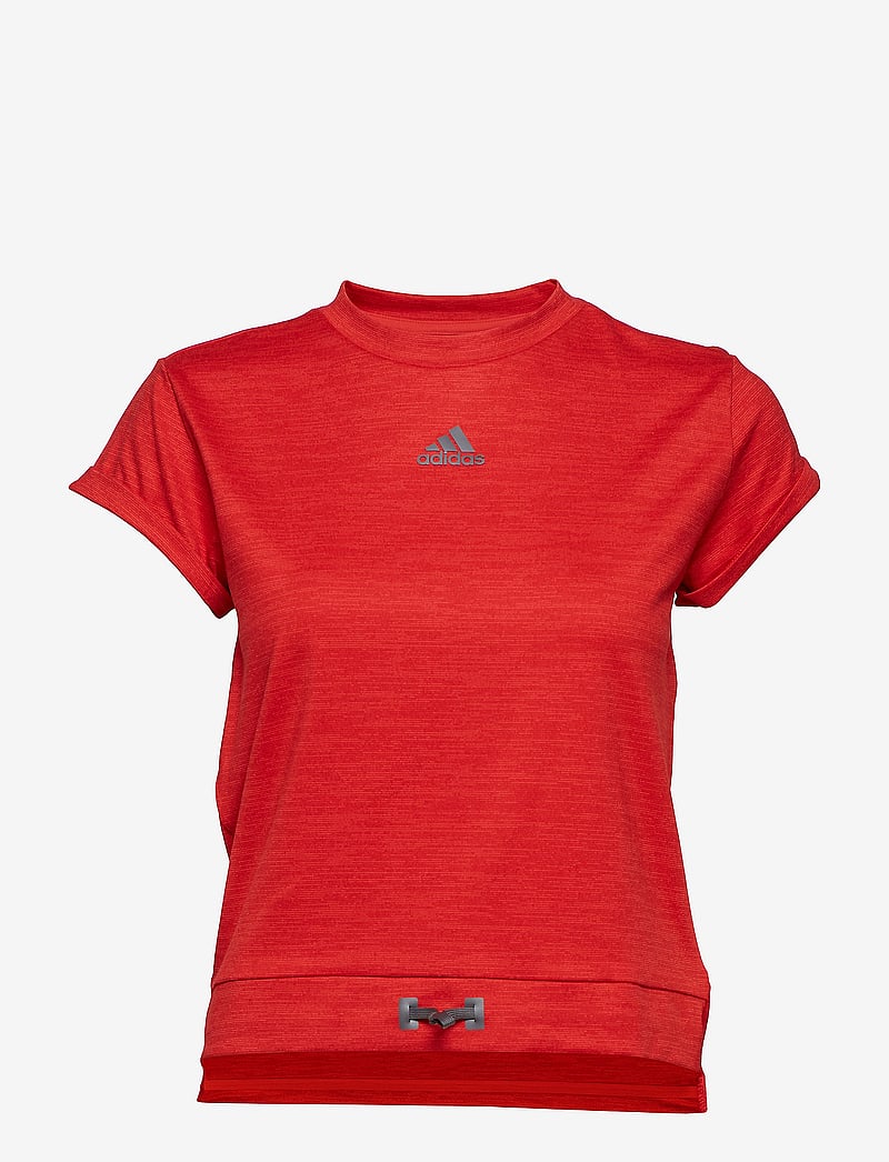 adidas Performance - MATCH CODE TEE W - scarle - 0