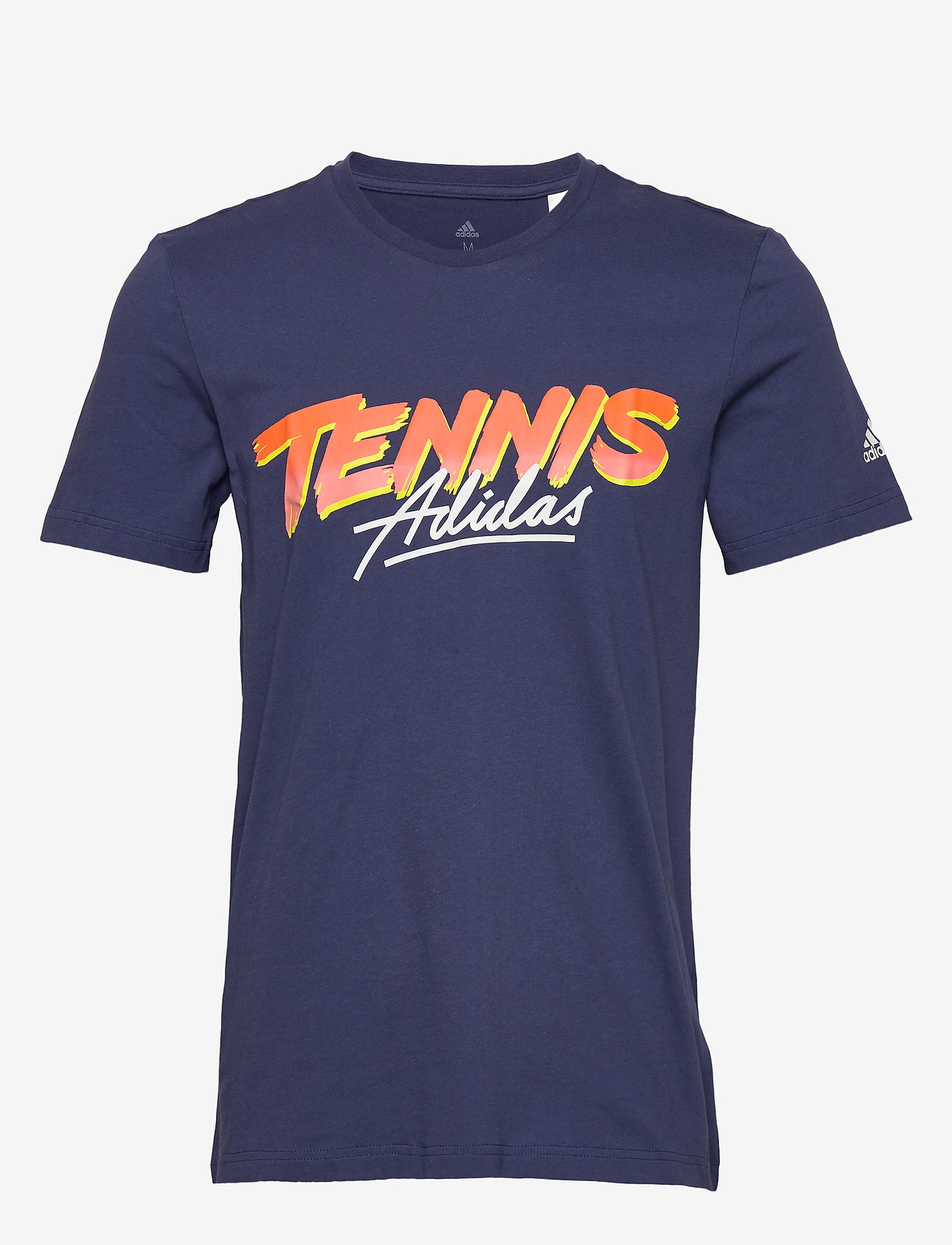 adidas Tennis - SCRIPT GRAPH TEE - tech indigo - 0