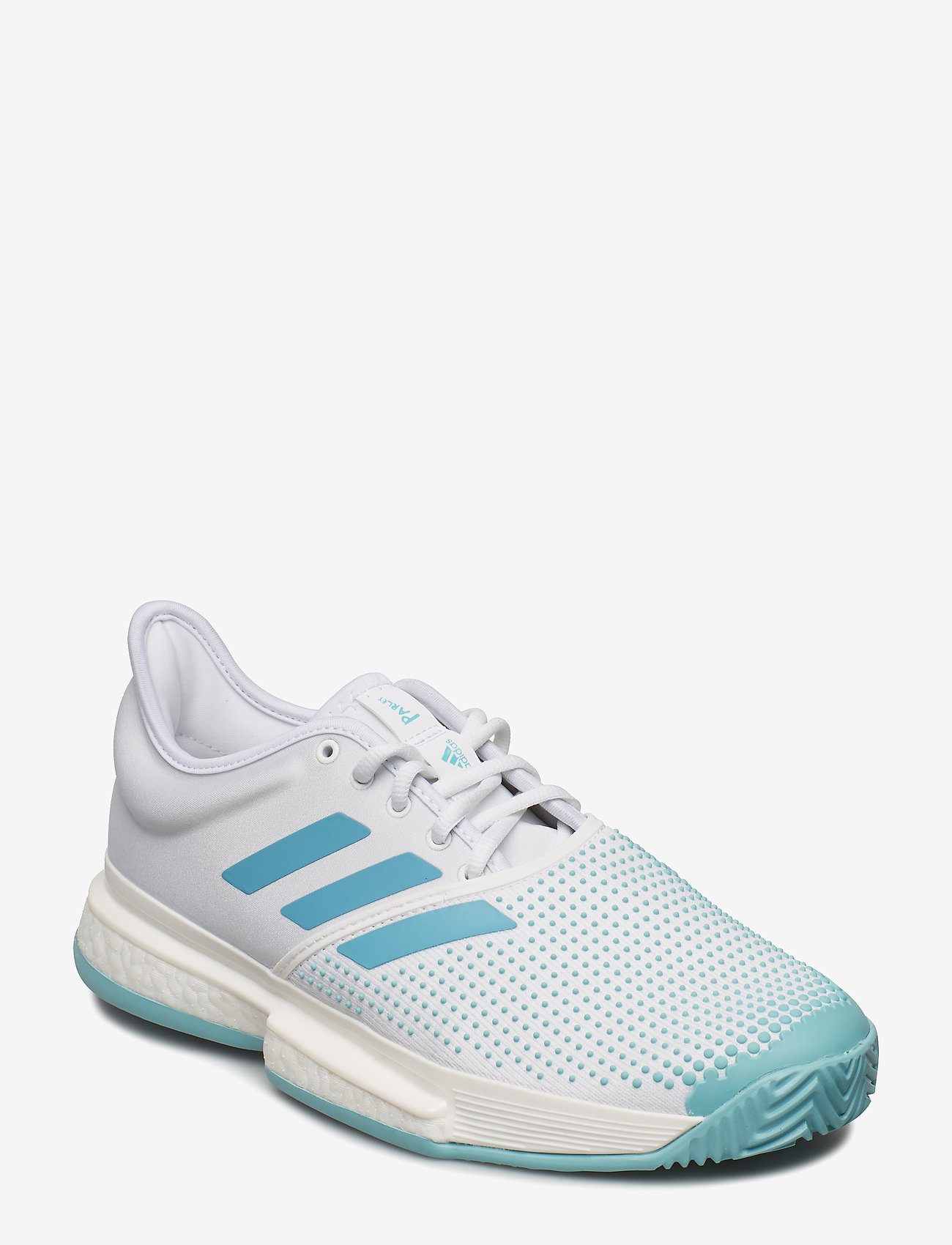 adidas Performance - SoleCourt Boost M x Parley - ftwwht/vapblu/bluspi - 0