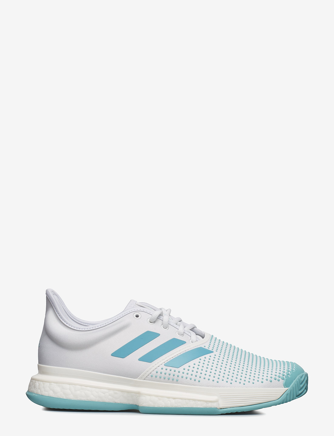 Adidas men's solecourt boost parley tennis shoes  blue/white best sale