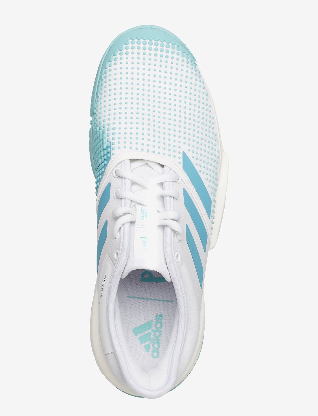 Adidas solecourt boost top parley blue men's shoe