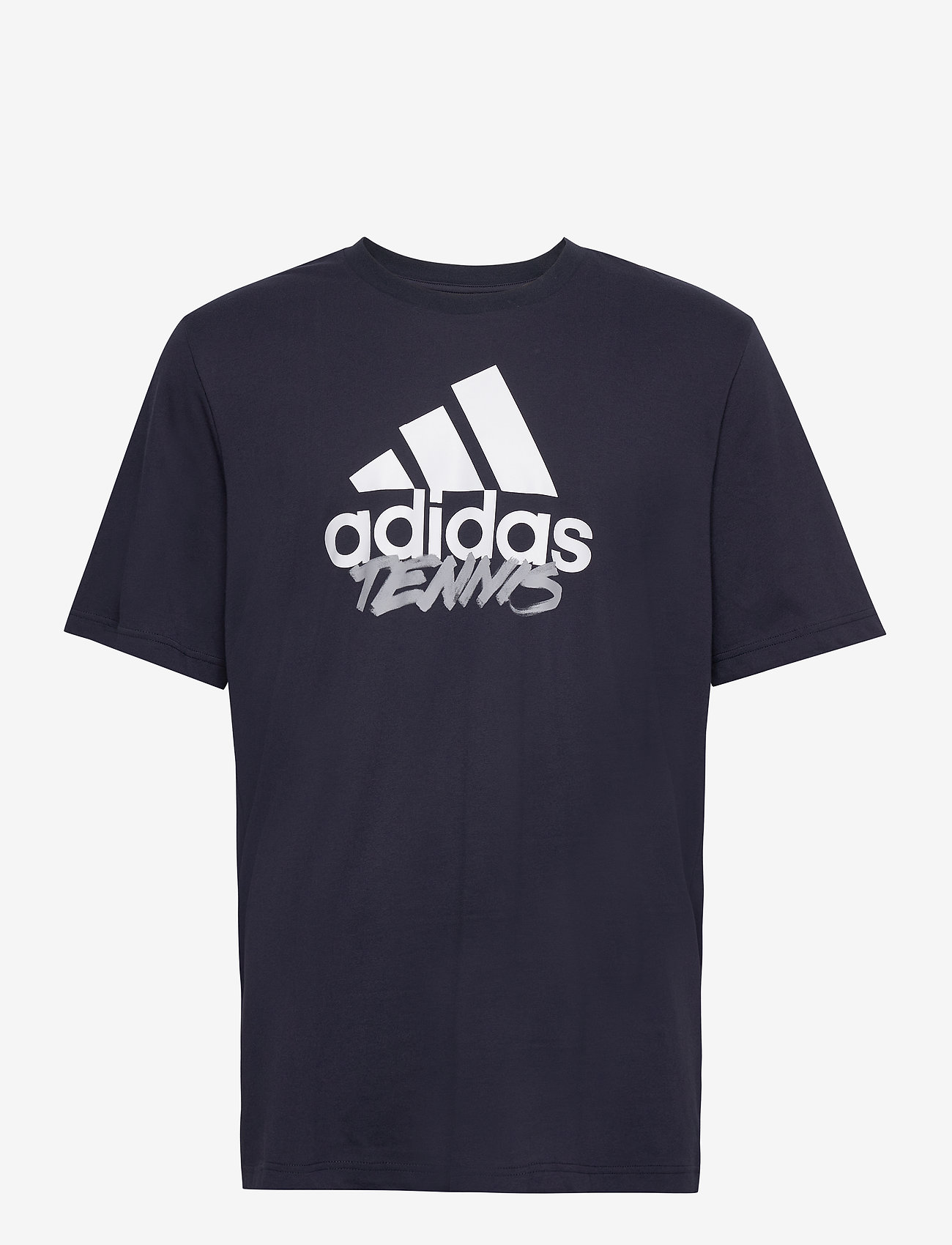 adidas Tennis - MEN TENNIS GRAPHIC LOGO T-SHIRT - legend ink - 0