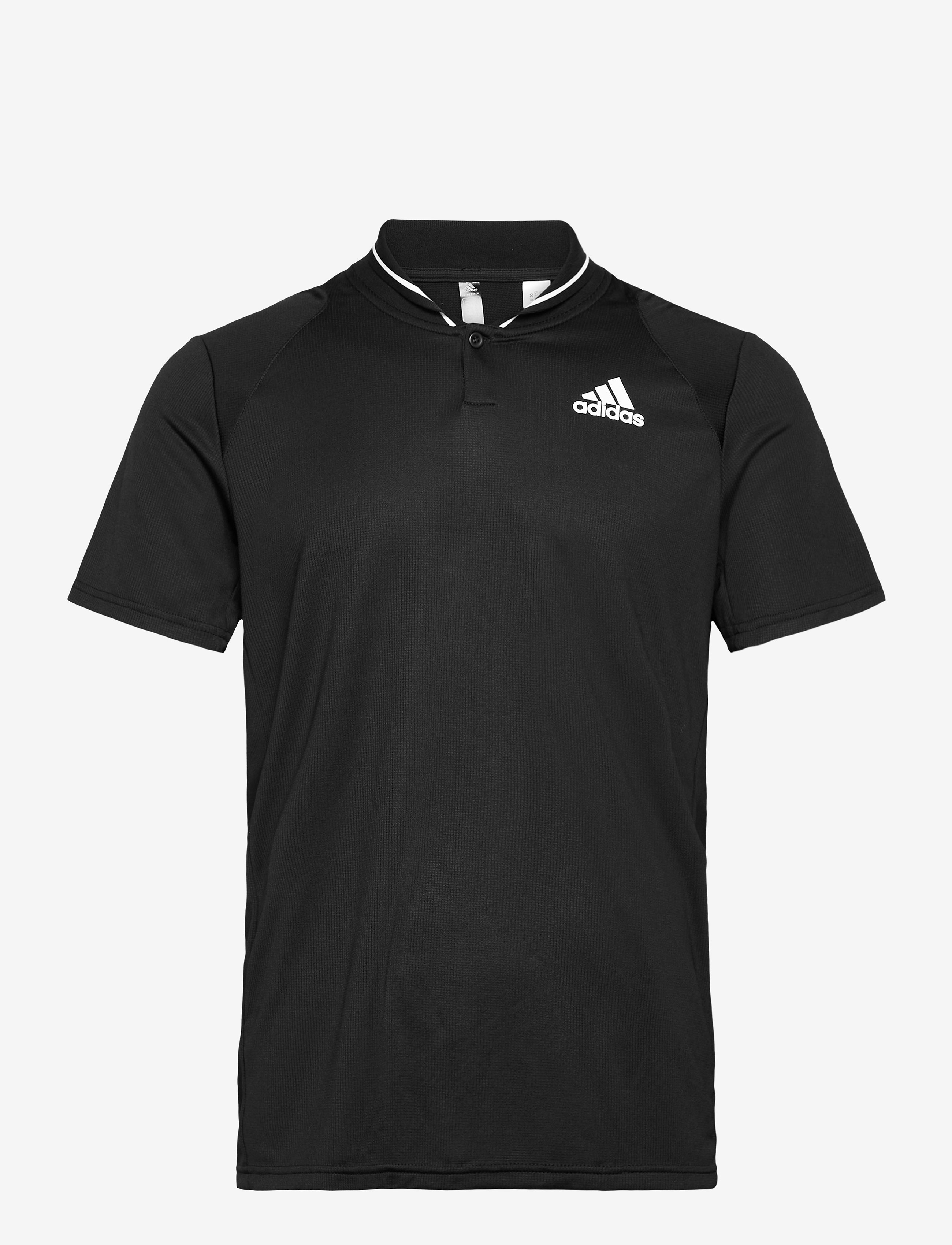 adidas Tennis - CLUB RIB POLO SHIRT - black - 1