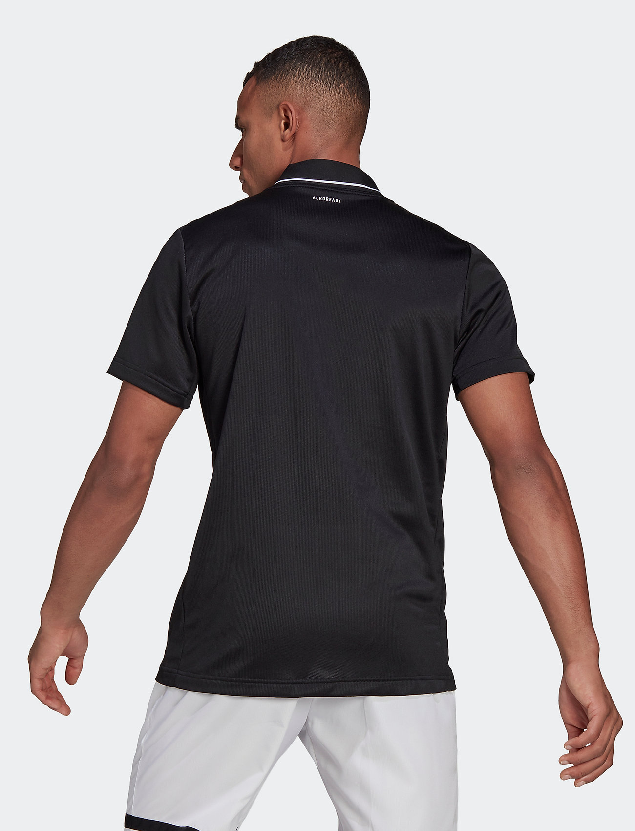 adidas Tennis - CLUB RIB POLO SHIRT - black - 3