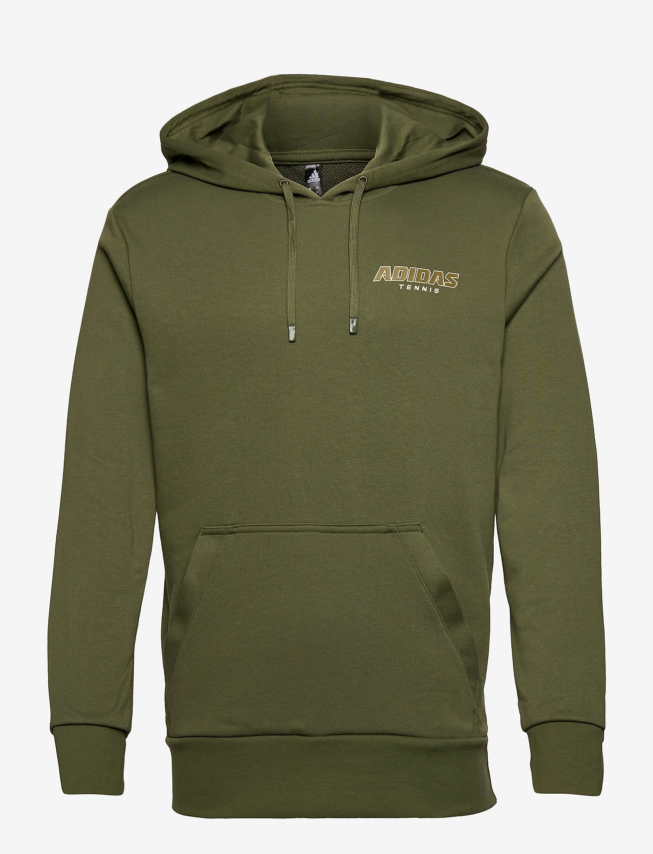 adidas Tennis - CAT GRAPH HOOD - 000/dark green - 0