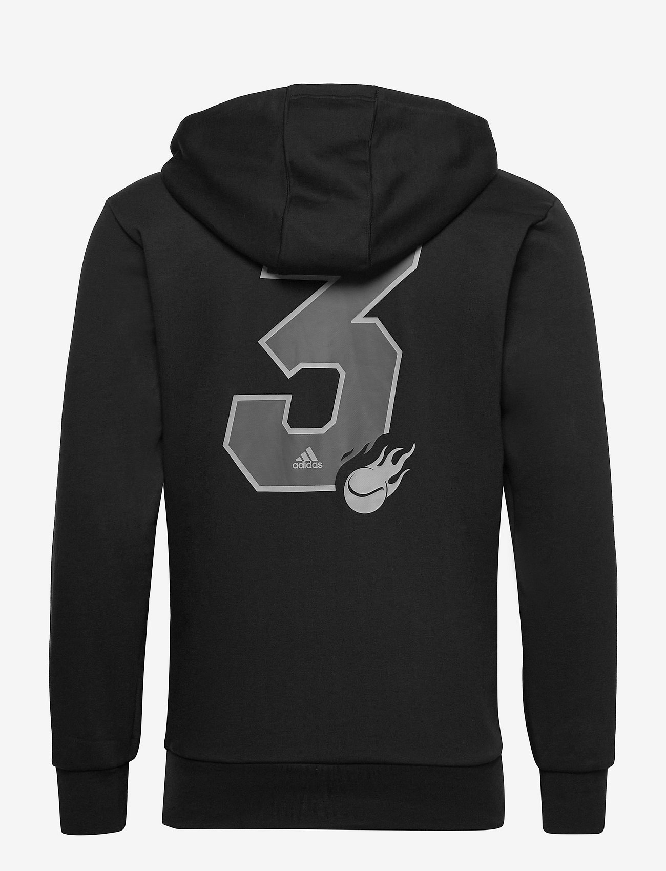adidas Tennis - GRAPHIC HOODIE - 000/black - 1