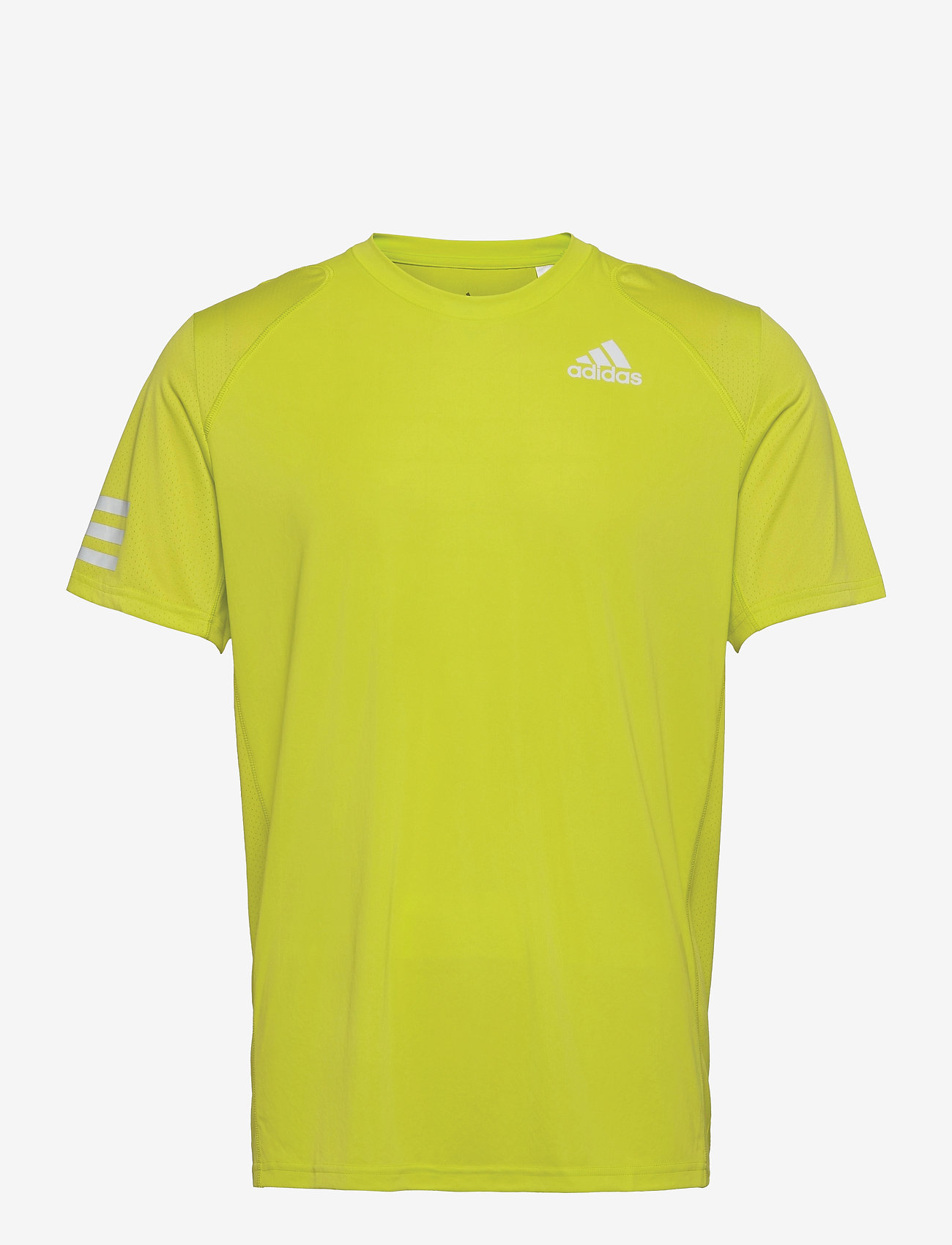 adidas Tennis - CLUB 3-STRIPE T-SHIRT - yellow - 0