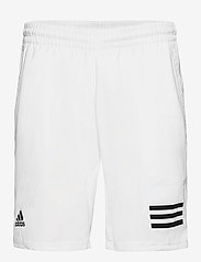 adidas Performance - CLUB 3-STRIPE SHORTS - training shorts - 000/white - 0