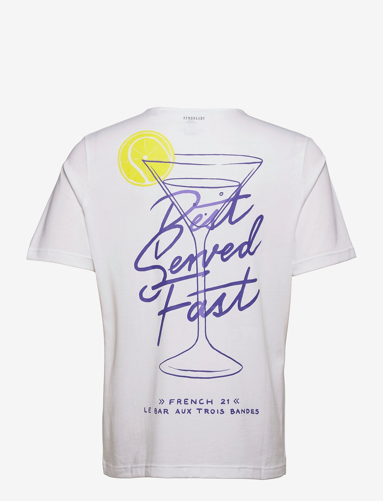 adidas Tennis - M SS Q2 TEE RG - 000/white - 1
