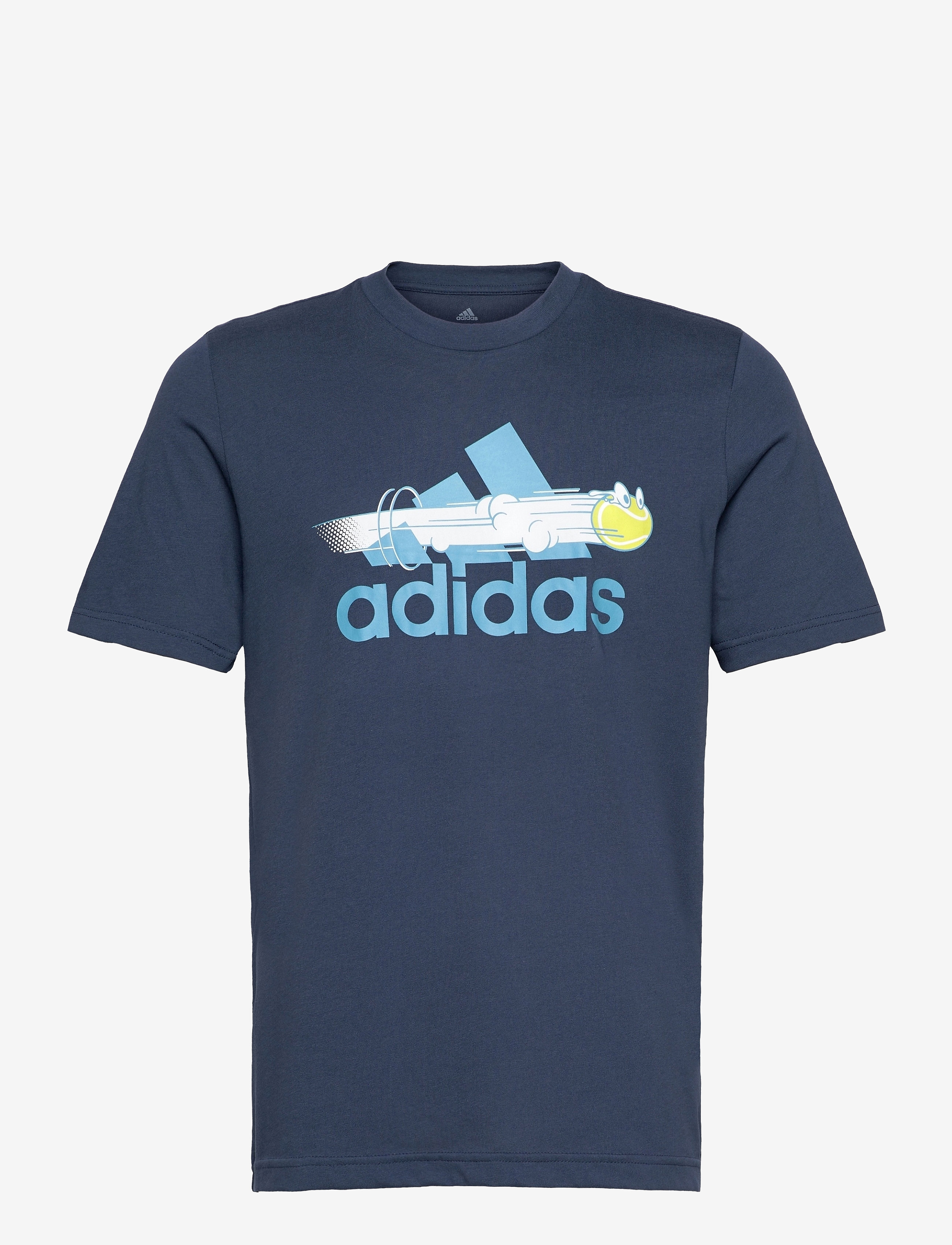 adidas Tennis - MEN GRAPHIC LOGO T-SHIRT - navy - 1