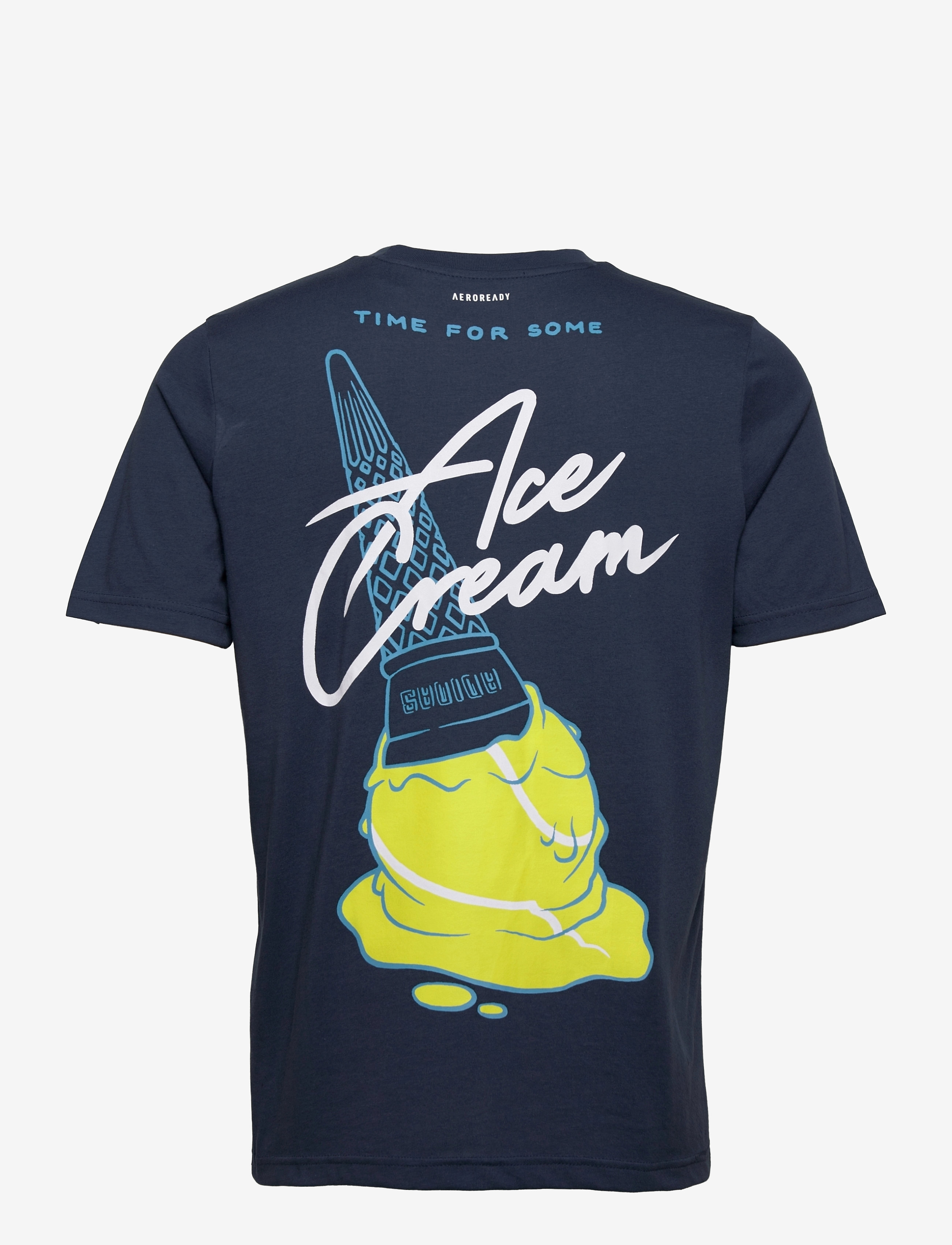 adidas Tennis - M SS Q1 TEE AO - 000/navy - 2