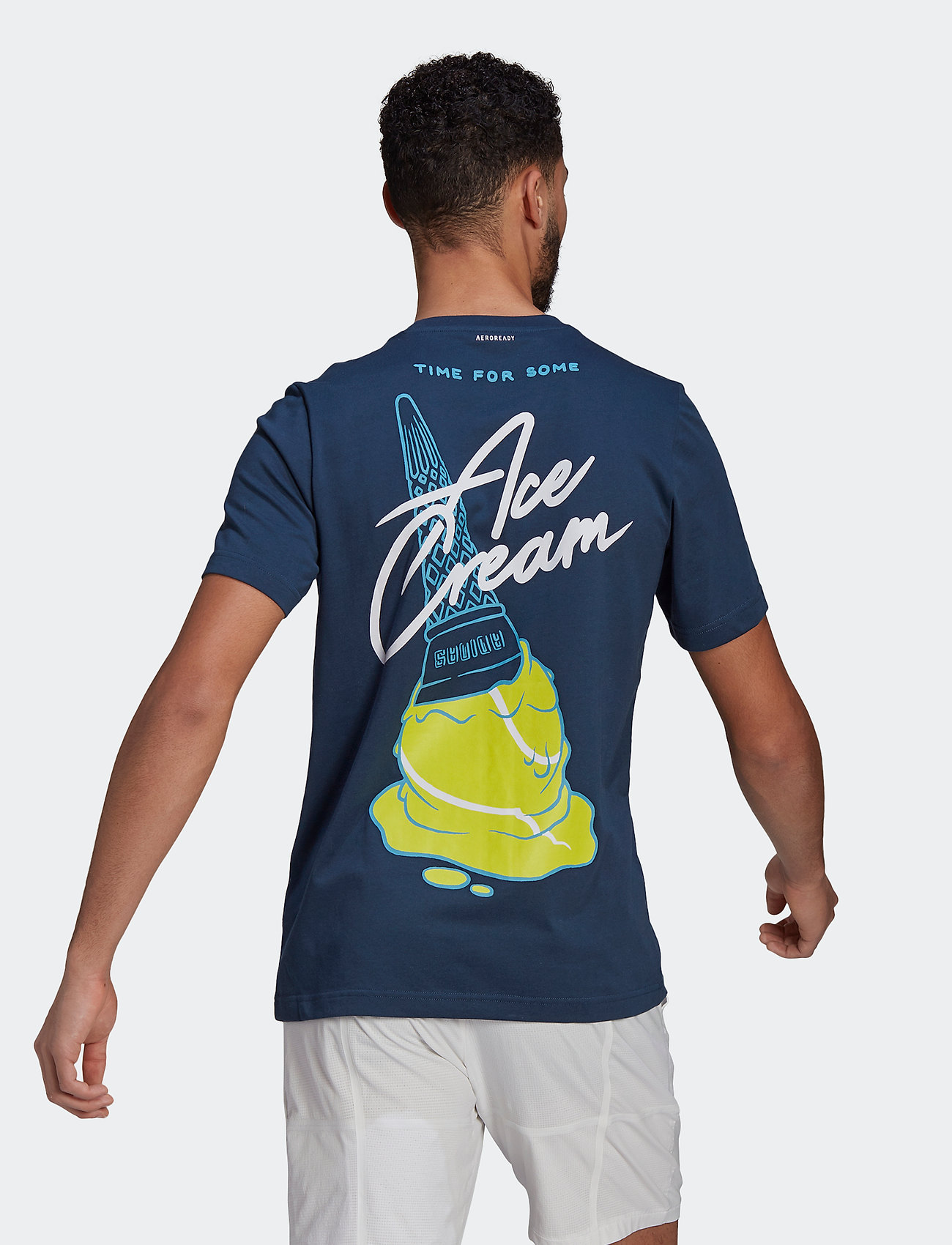 adidas Tennis - M SS Q1 TEE AO - 000/navy - 3