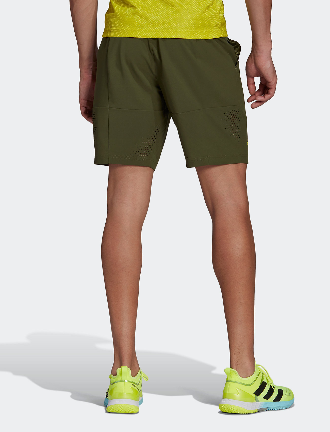 adidas Tennis - ERGO 9 SHORT PB - 000/dark green - 3