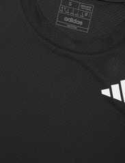 adidas Performance - CLUB TEE - t-shirts - black - 4