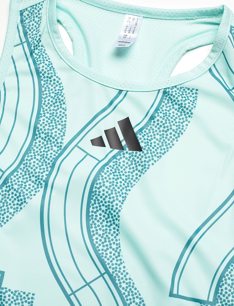 adidas Tennis - CLUB GRAPHIC TANK - 000/blue - 2