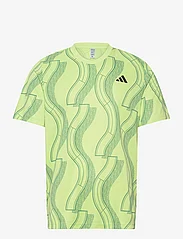 adidas Performance - CLUB GRAPHIC TEE - t-shirts - 000/green - 0