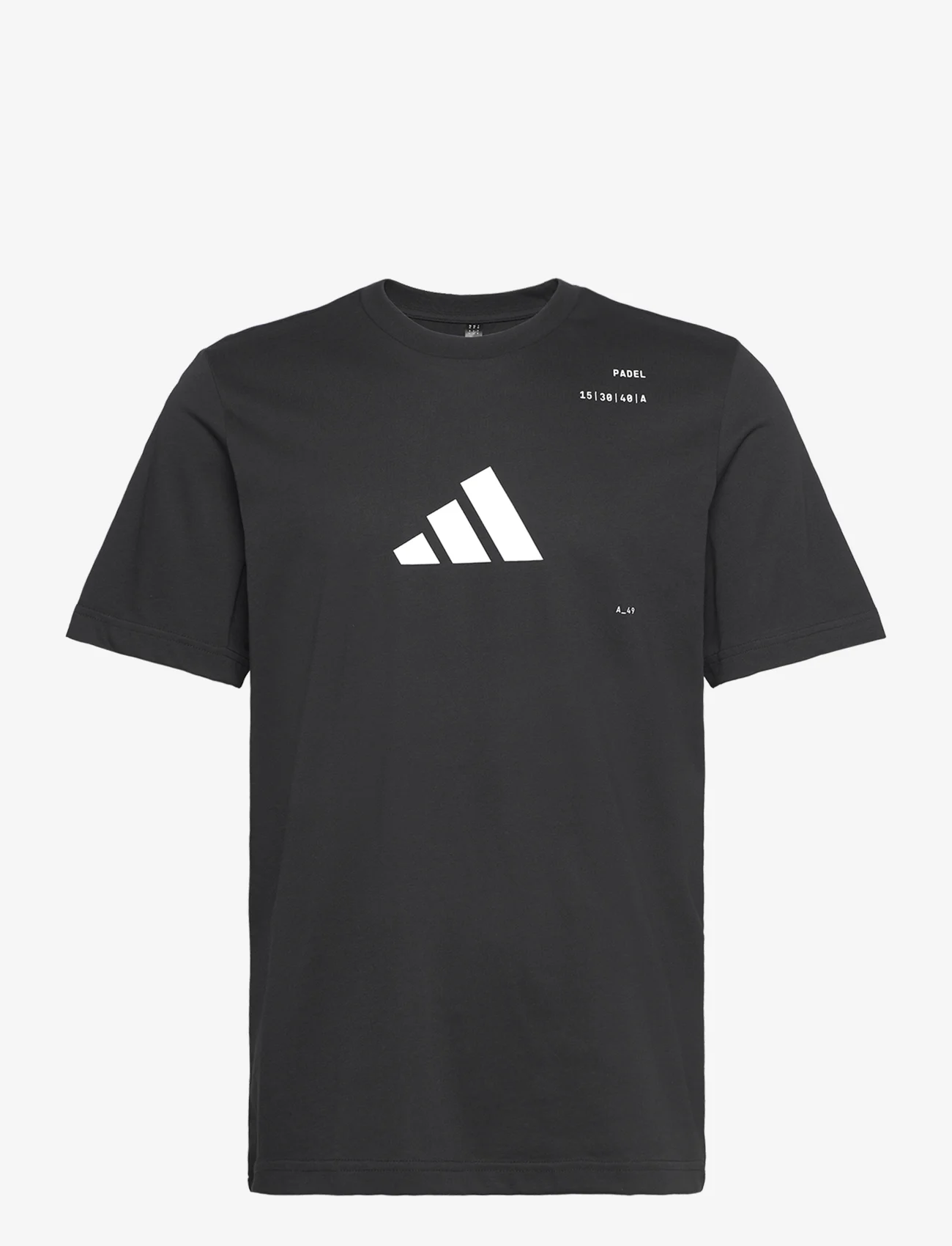 adidas Performance - PADEL GRAPHIC TEE - oberteile & t-shirts - 000/black - 0