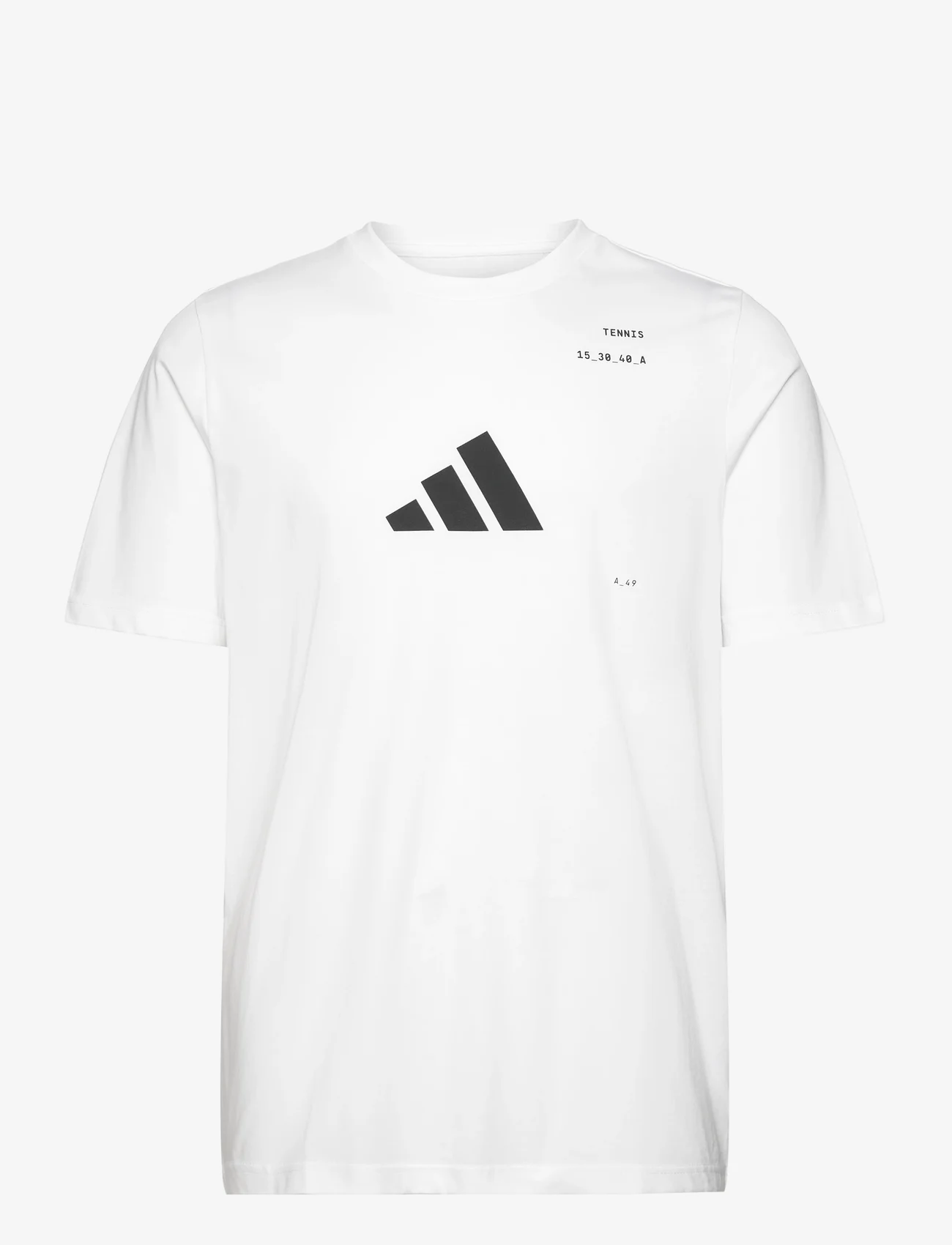 adidas Performance - TENNIS GRAPHIC TEE - mažiausios kainos - 000/white - 0