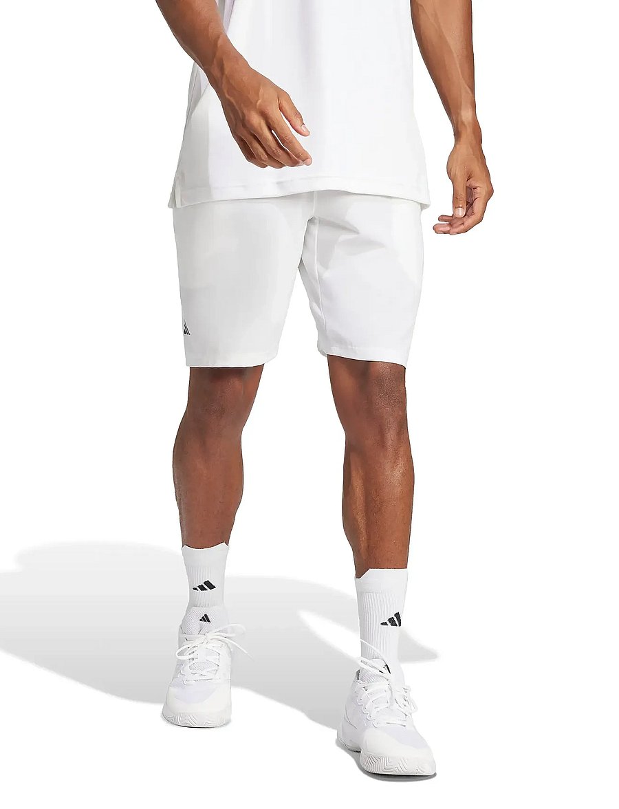 adidas Tennis - CLUB STRETCH WOVEN SHORTS - chaussures de course - 000/white - 0