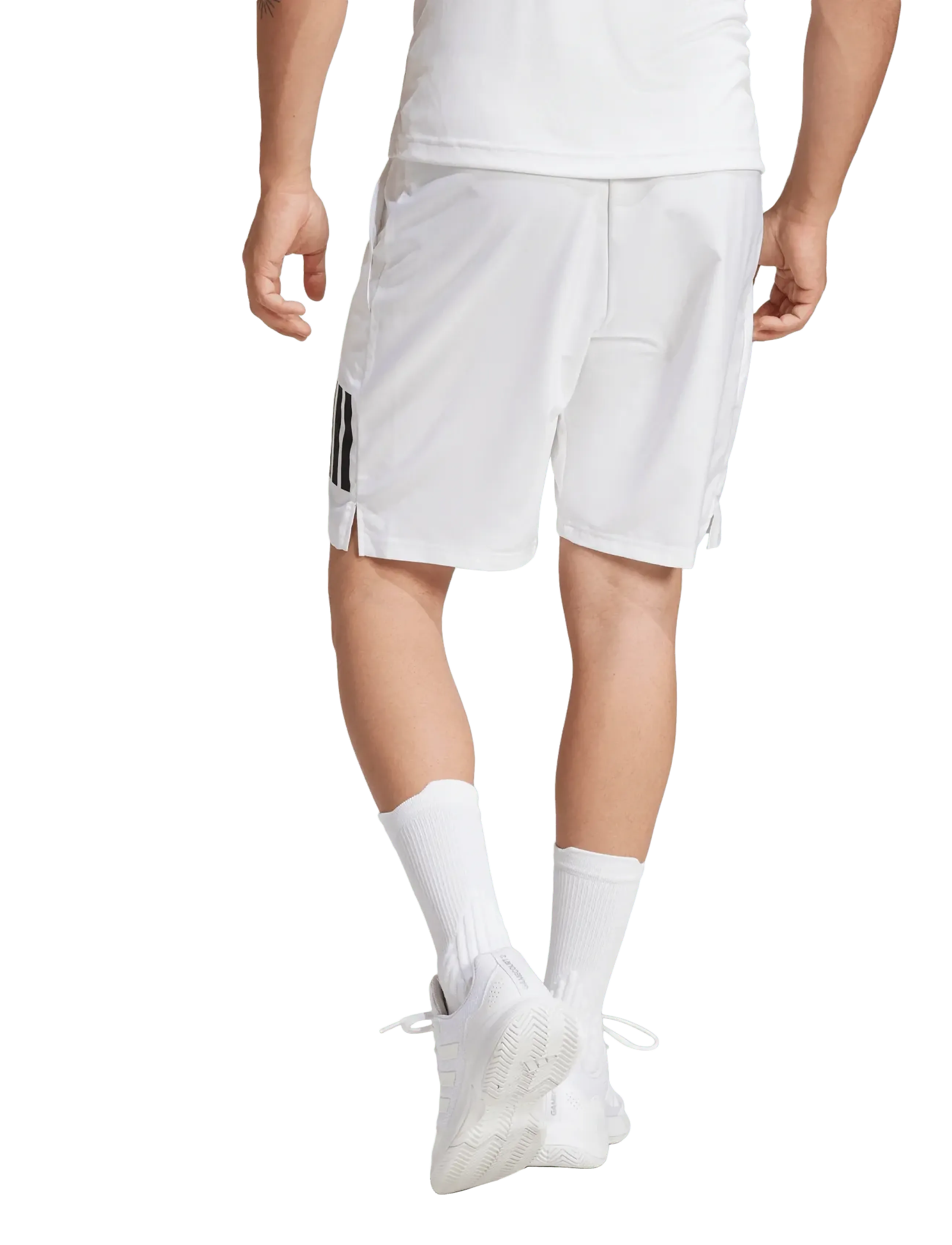 adidas Tennis - CLUB 3-STRIPE SHORTS - lühikesed treeningpüksid - 000/white - 4