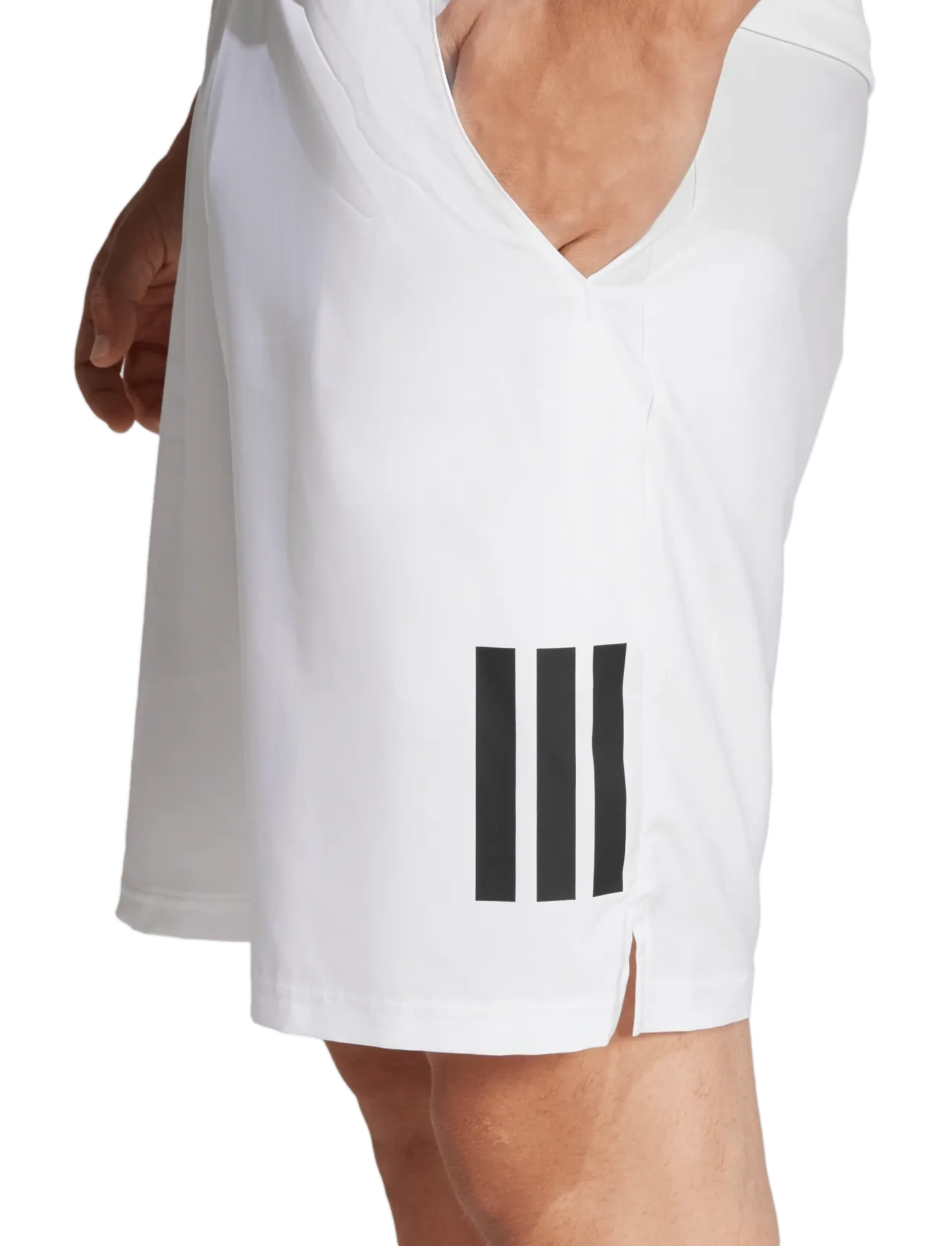 adidas Tennis - CLUB 3-STRIPE SHORTS - lühikesed treeningpüksid - 000/white - 5