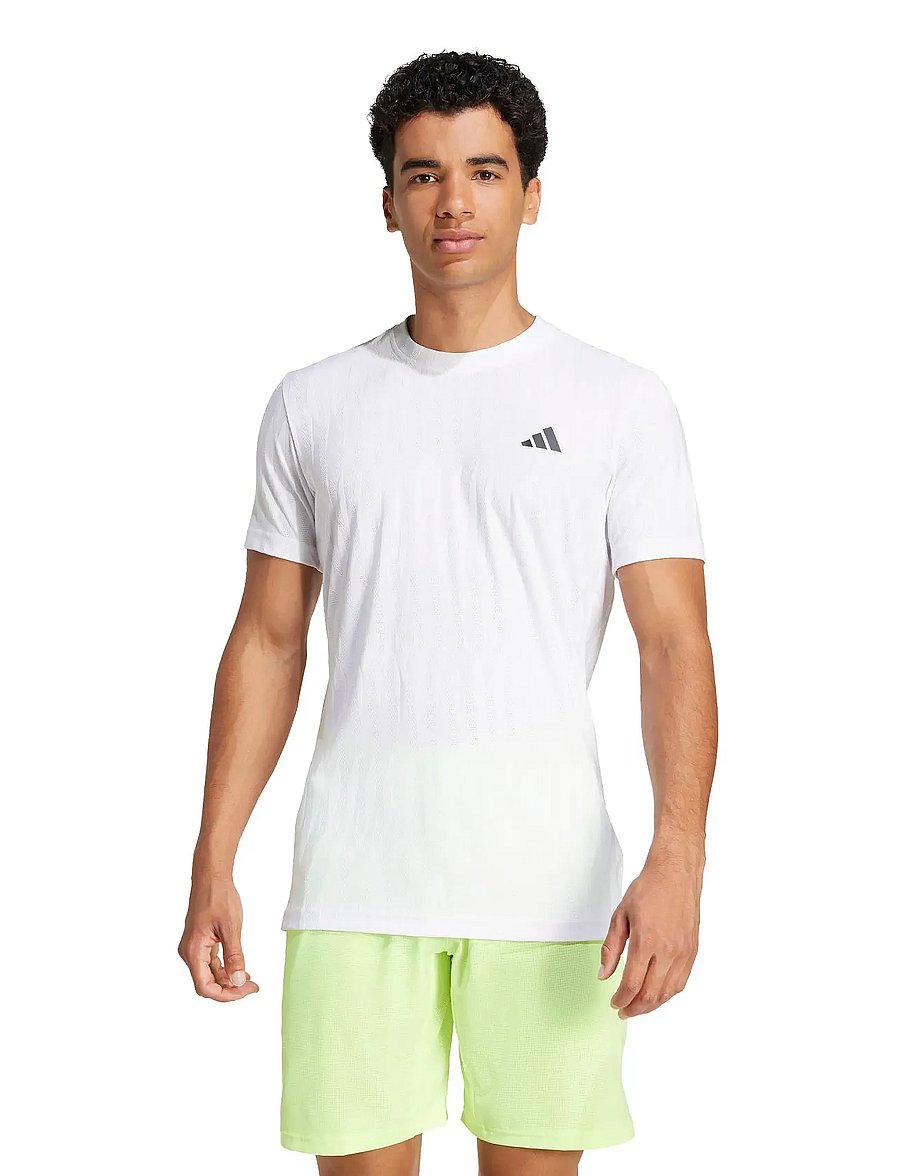 adidas Tennis - FREELIFT TEE - kurzärmelig - 000/white - 0